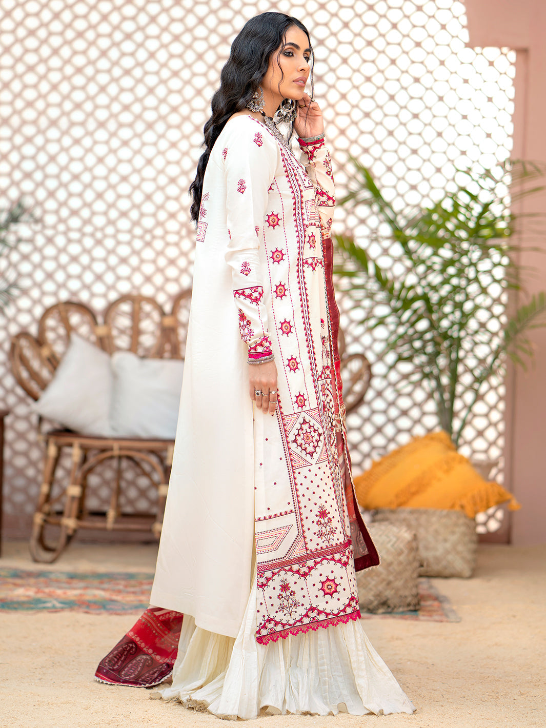 Binilyas - 911 - A | Three Piece Unstitched