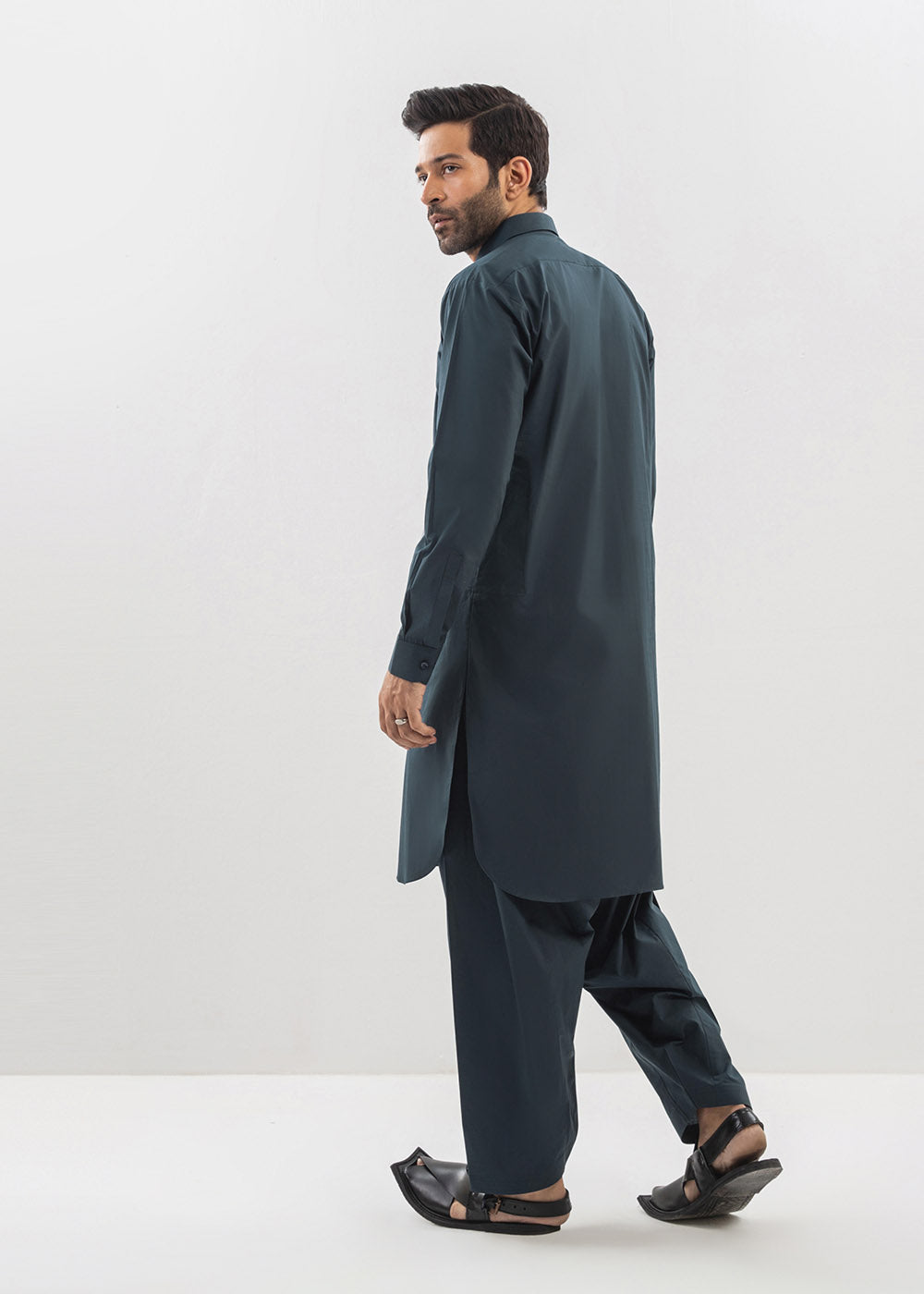 Dyed Blended Shalwar Kameez