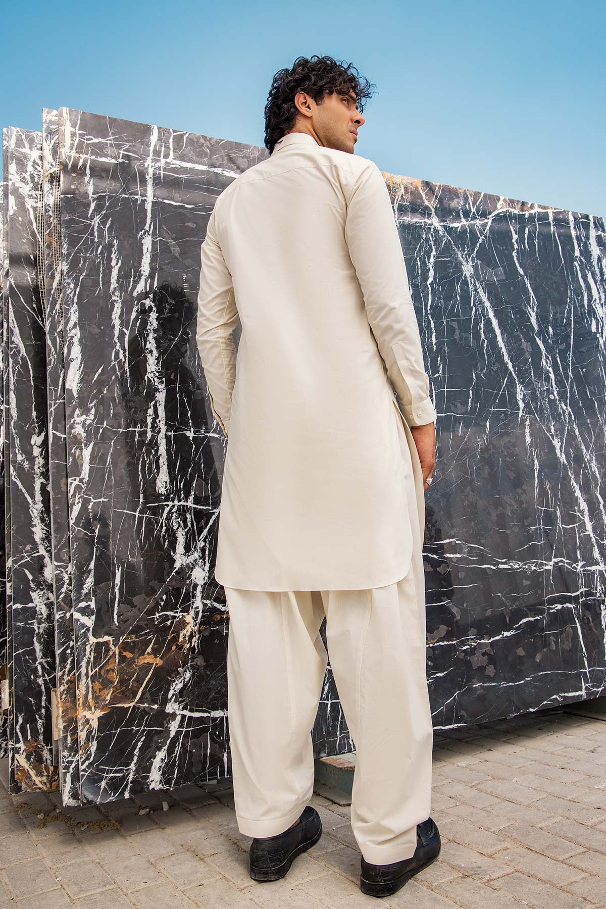 Dyed Swiss Latha Shalwar Kameez