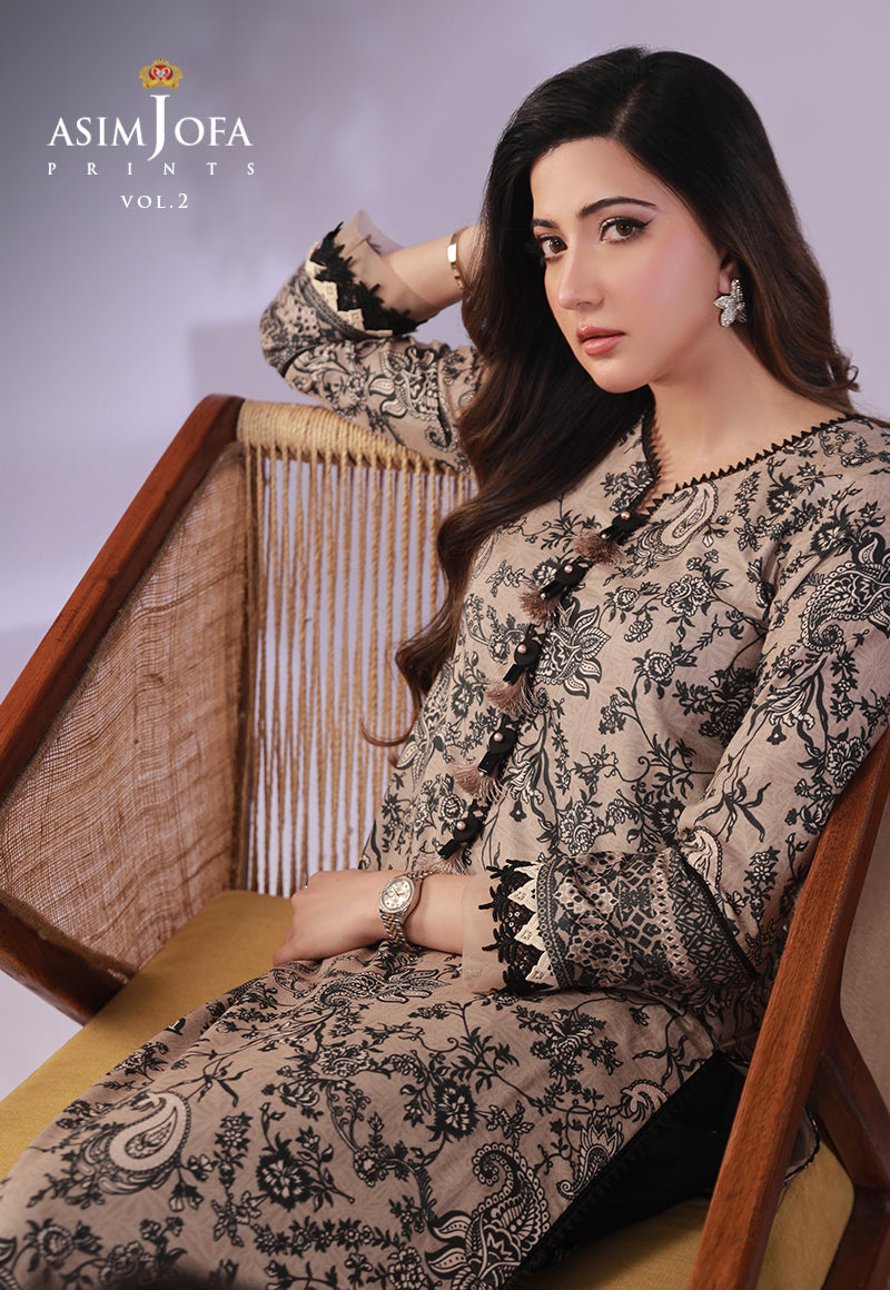 Asim Jofa - AJBP-59 Designers Stitched