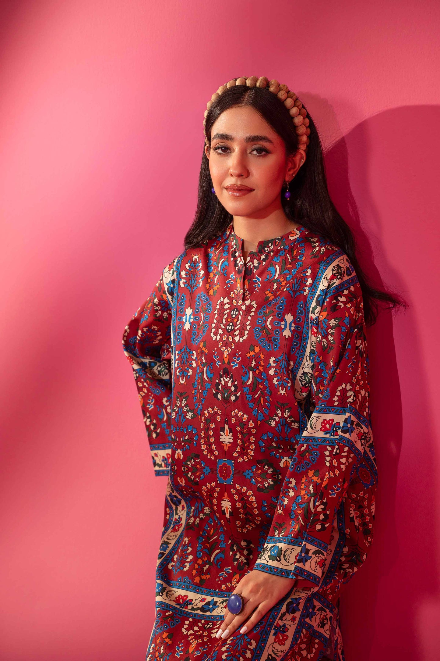 Nishat Linen - Printed Tunic - AW23-19