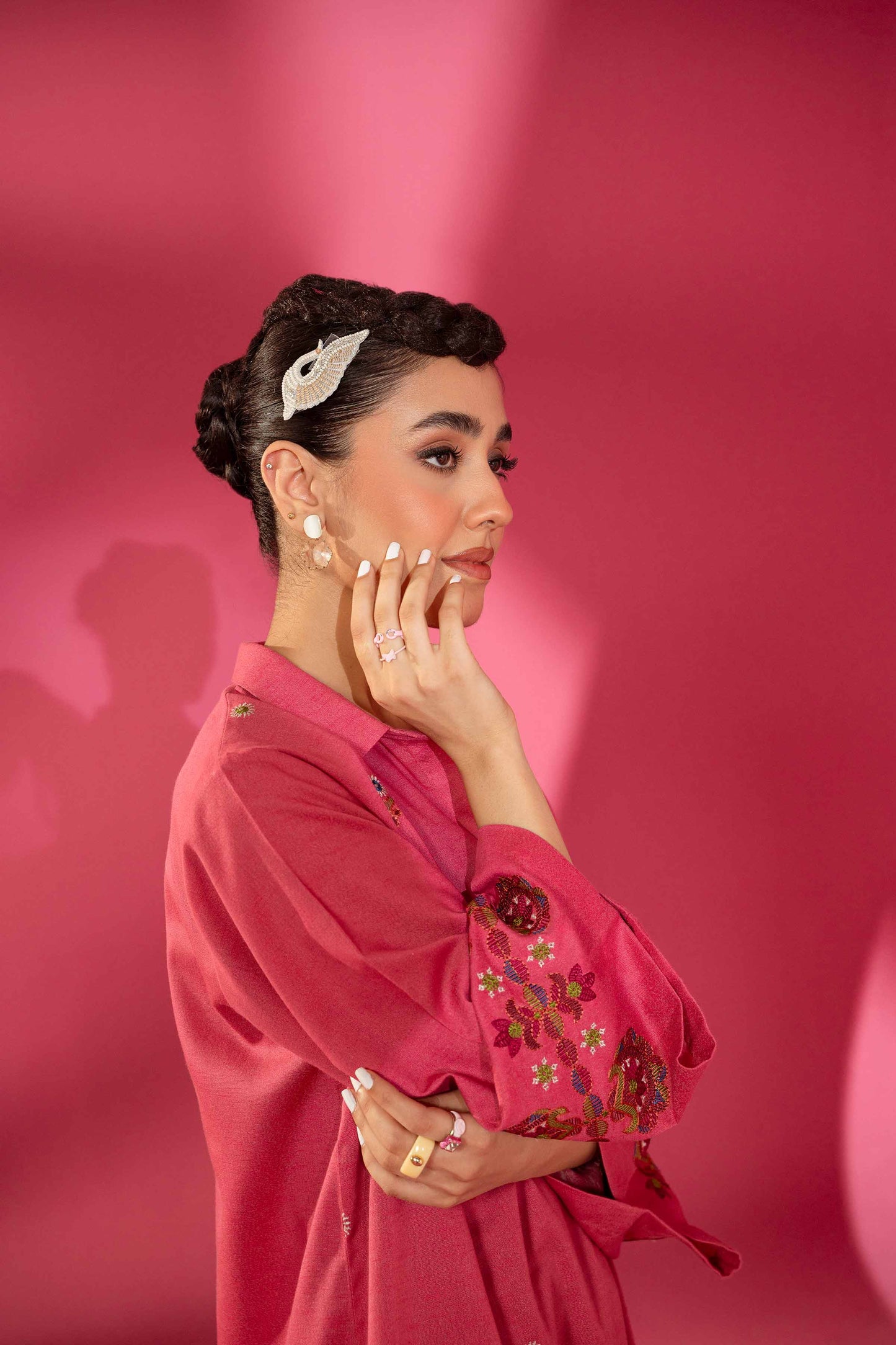 Nishat Linen - Embroidered Tunic - AW23-25