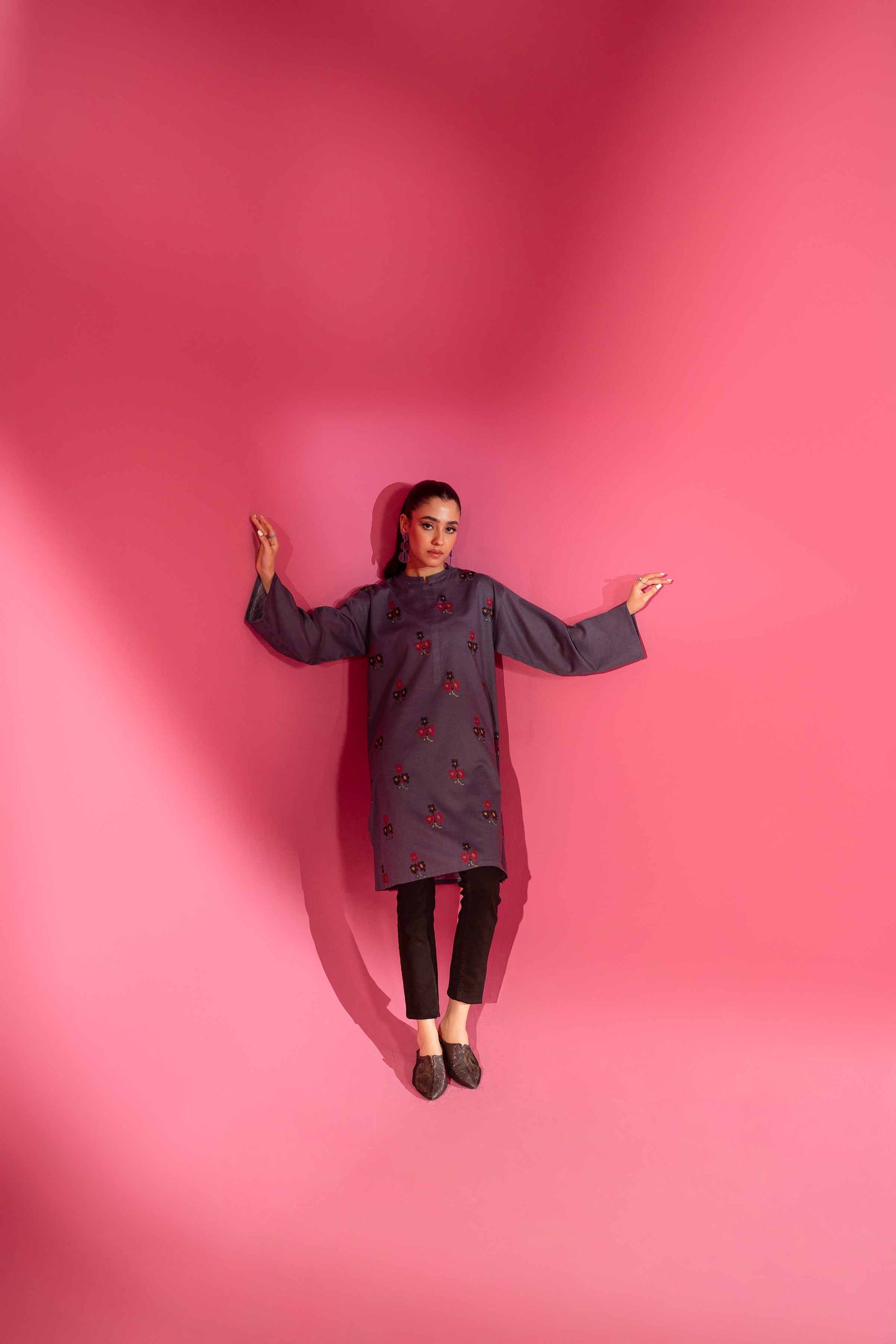 Nishat Linen - Embroidered Tunic - AW23-30