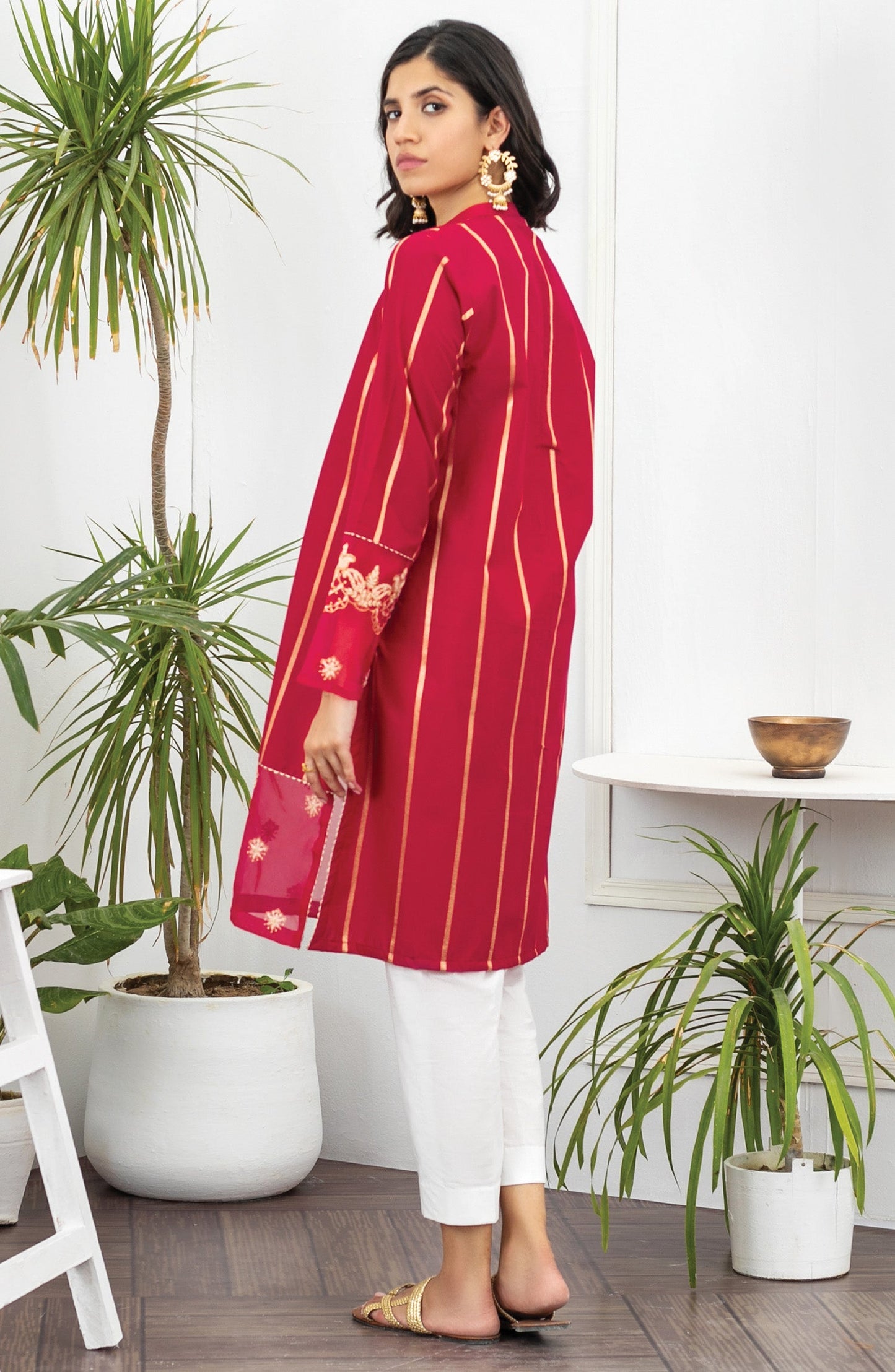 Orient - Unstitched 1 Piece Embroidered Maysuri Shirt