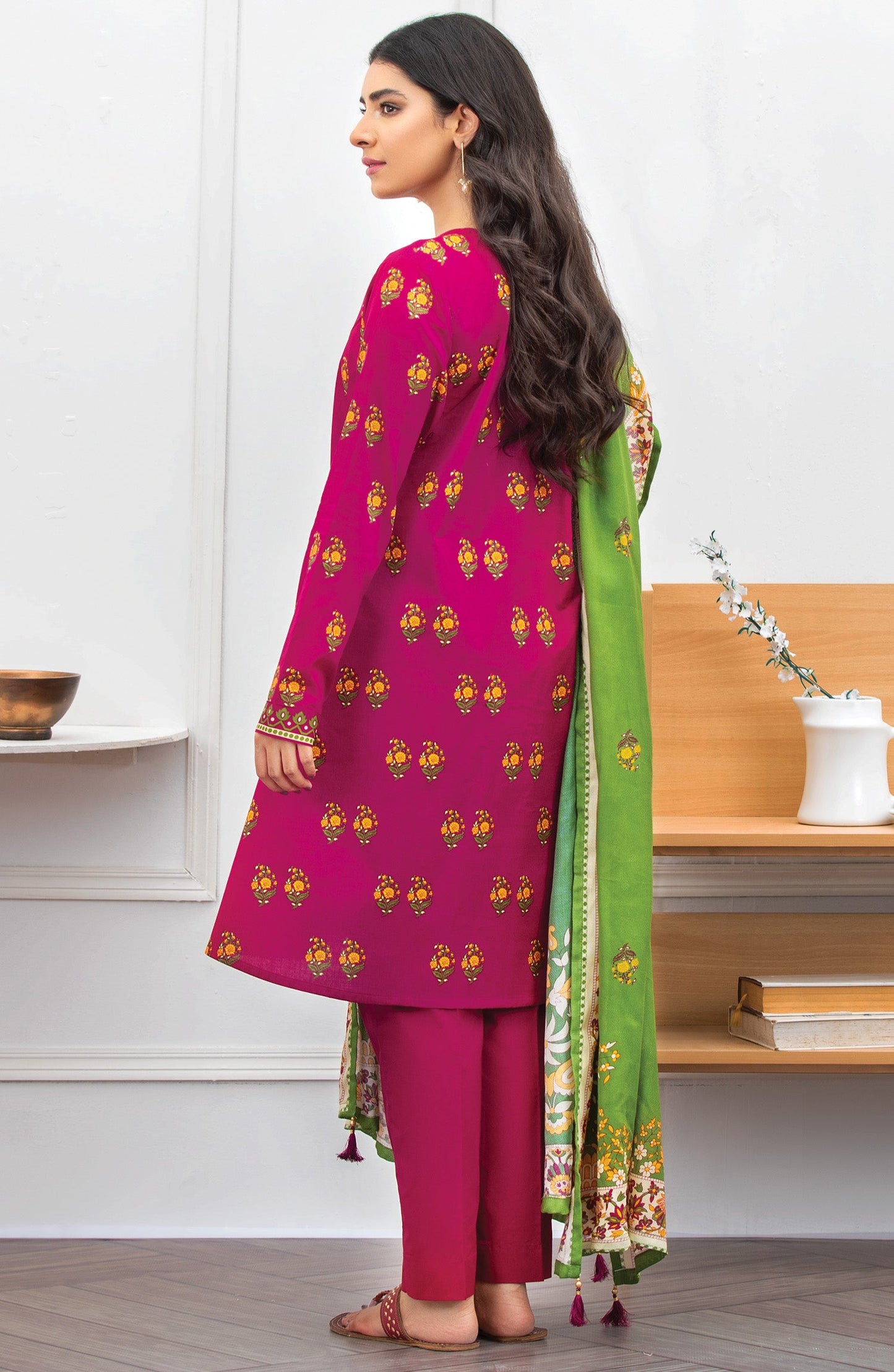 Orient - Unstitched 3 Piece Printed Lawn Suit