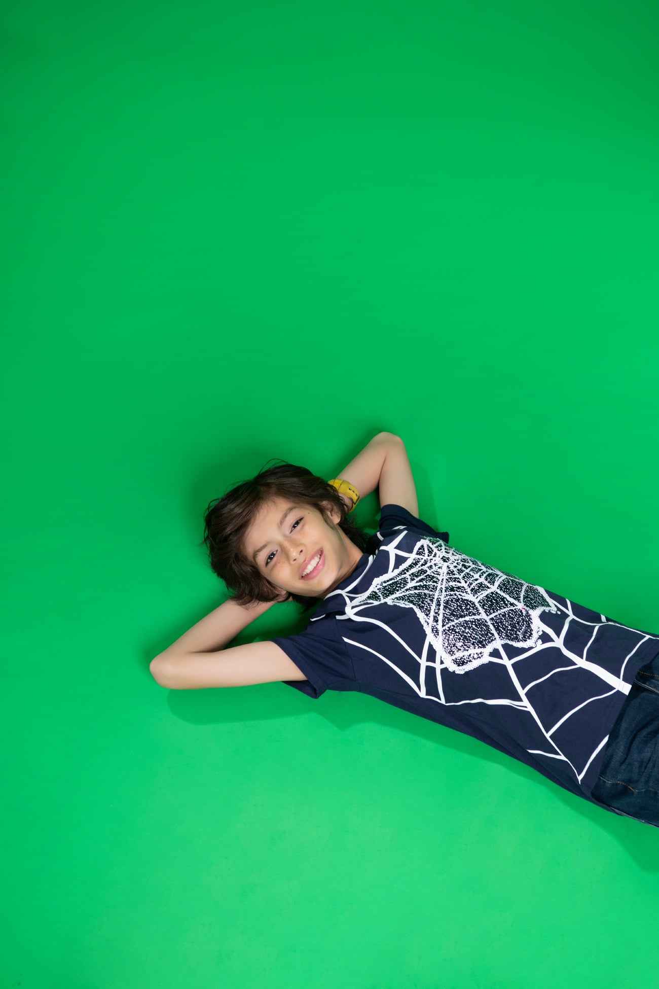 BTW - REVERSIBLE FLIP-SEQUIN SPIDERMAN T-SHIRT