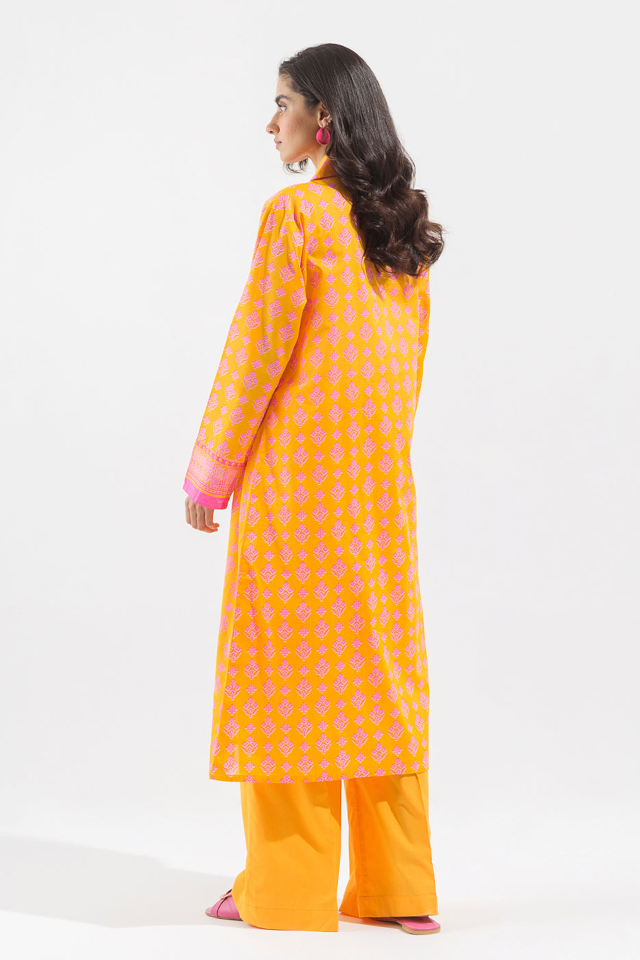 Beechtree - 2 PIECE - PRINTED LAWN SUIT - GOLDEN POPPY (UNSTITCHED)