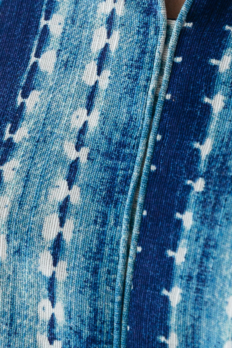 Beechtree - 2 PIECE - PRINTED KHADDAR SUIT - SHIBORI CHARM (UNSTITCHED)