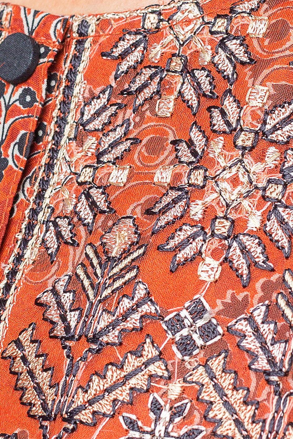 Beechtree - 3 PIECE - EMBROIDERED CAMBRIC SUIT - NOMADIC IMPRESSION (UNSTITCHED)