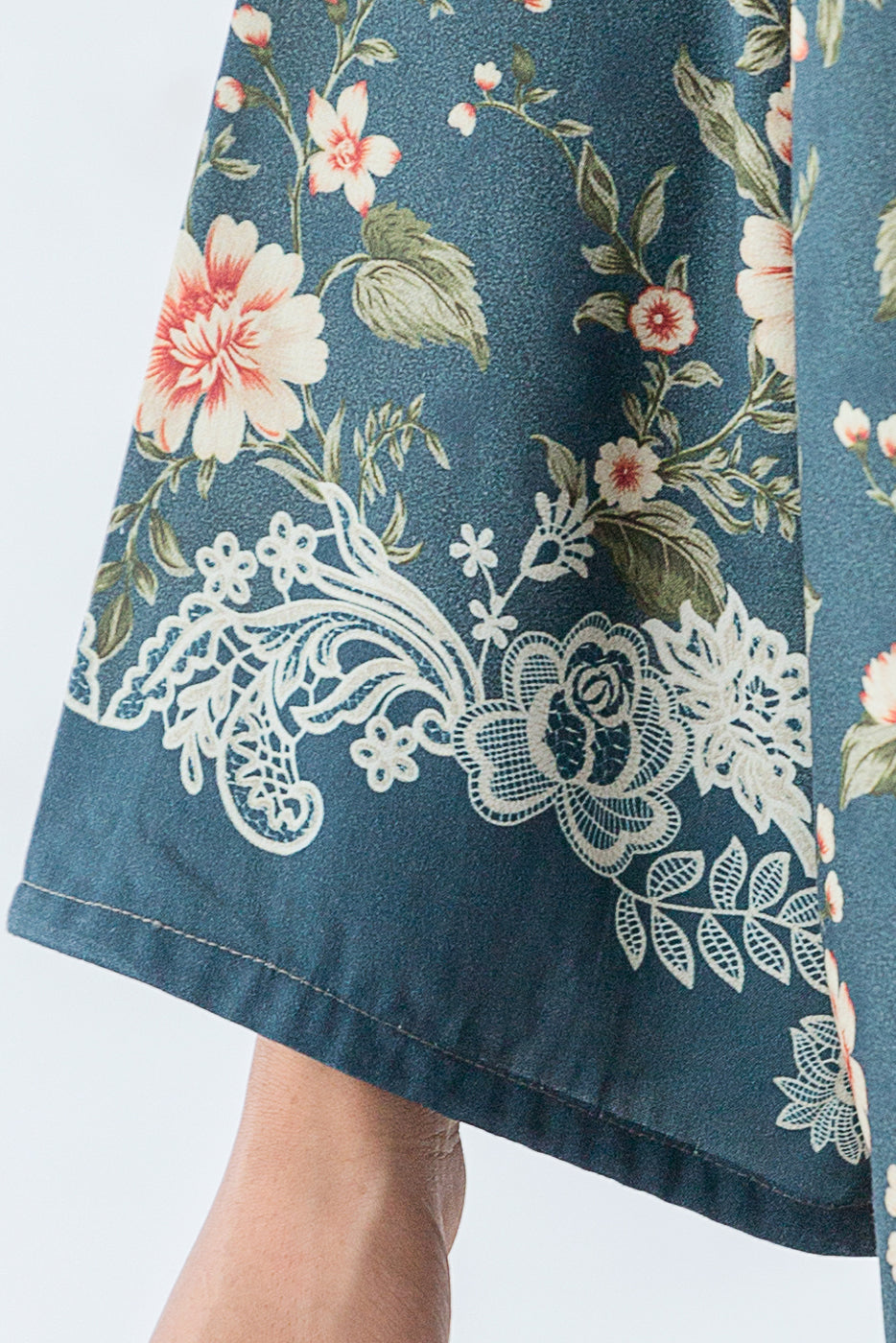 Beechtree - 2 PIECE - PRINTED LINEN SUIT - LACY AFFAIR (UNSTITCHED)