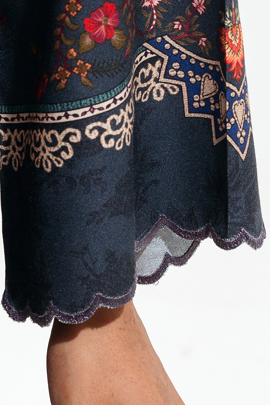 Beechtree - 3 PIECE - PRINTED LINEN SUIT - PRUSSIAN ZEST