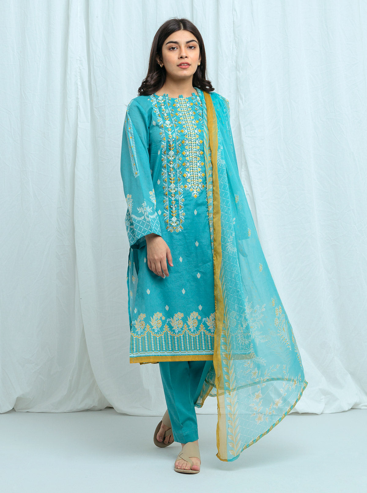 Beechtree - coastal Shade-Embroidered-2P