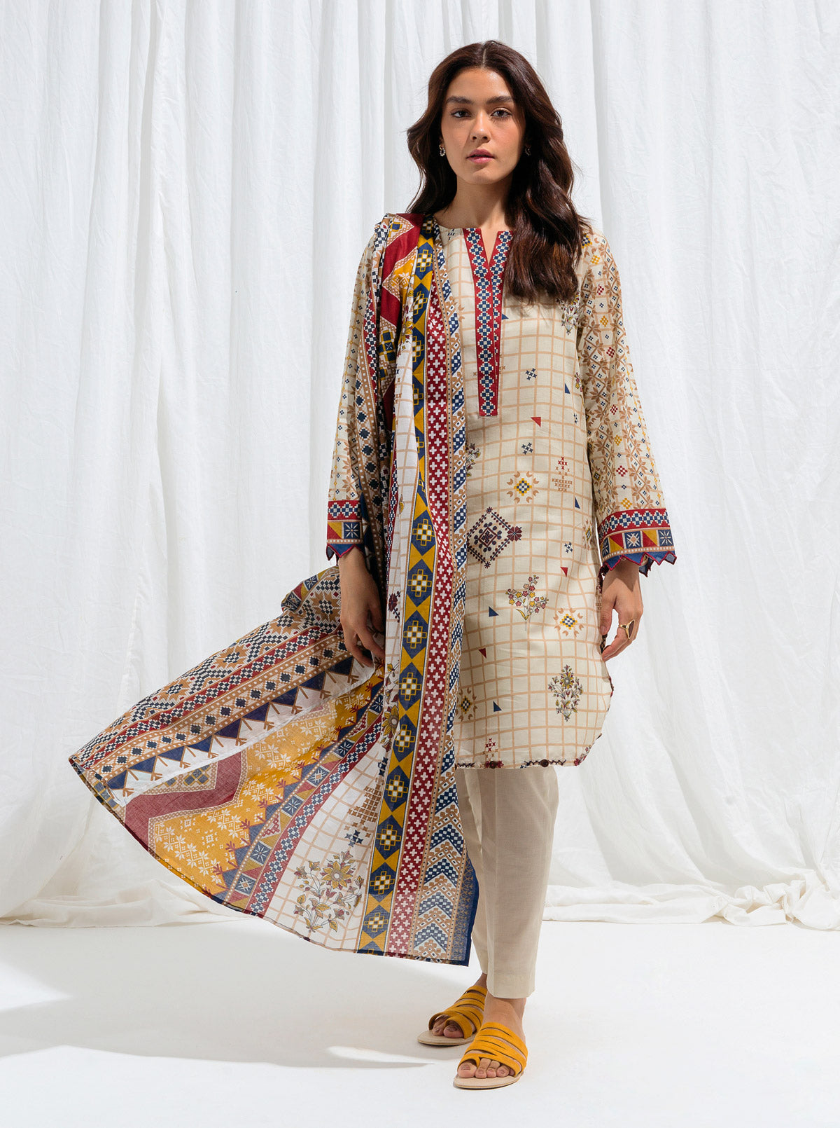 Beechtree - Kilim Beige-Printed-3P
