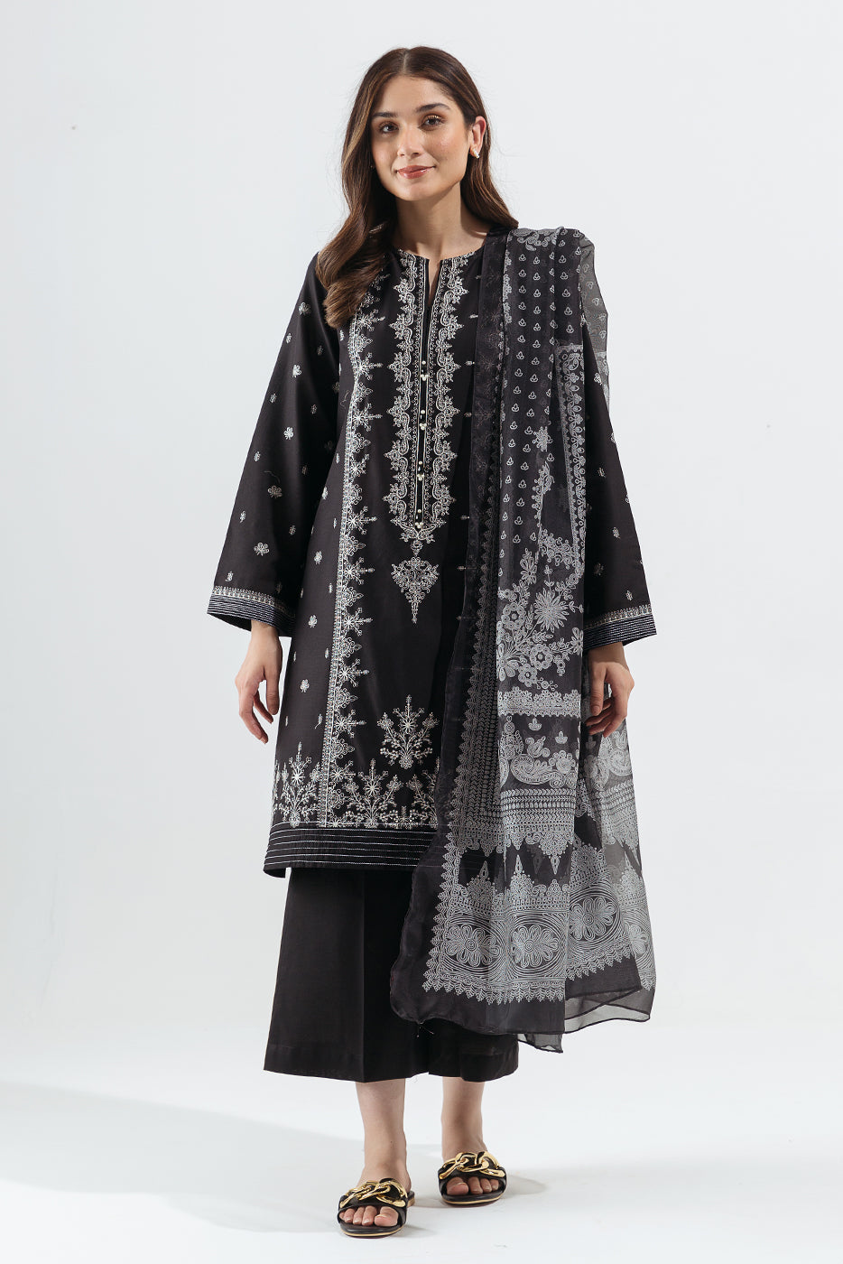 Beechtree - Inky Ornate-Embroidered-3P