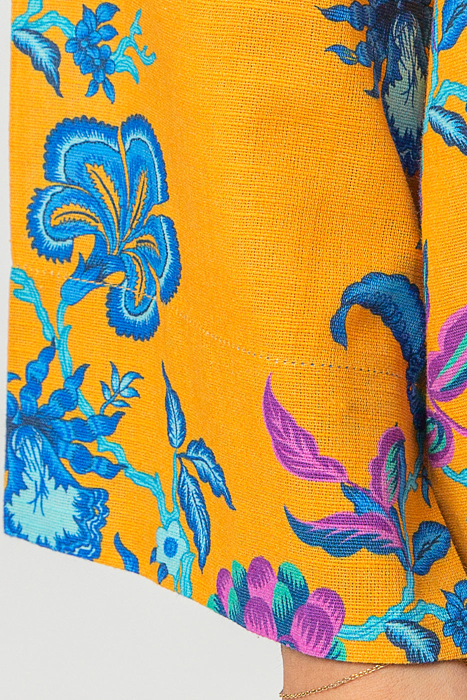 Beechtree - PRINTED SLUB KHADDAR SHIRT (PRET)