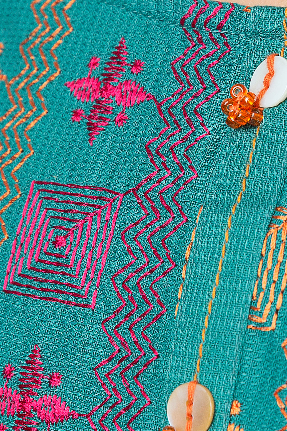 Beechtree - EMBROIDERED DOBBY SHIRT (PRET)