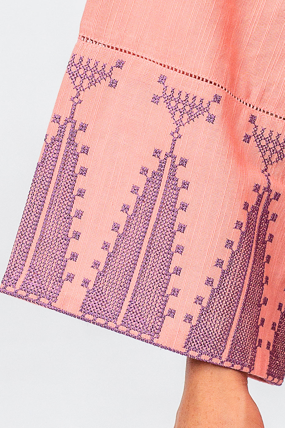 Beechtree - 2 PIECE EMBROIDERED SLUB KHADDAR SUIT (PRET)