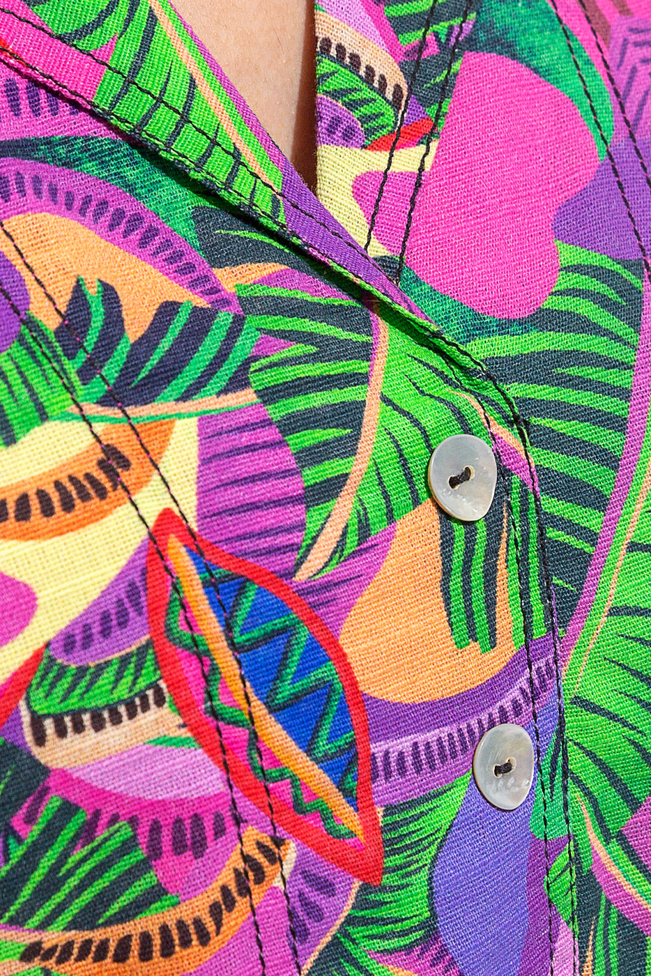 Beechtree - PRINTED SLUB KHADDAR SHIRT (PRET)