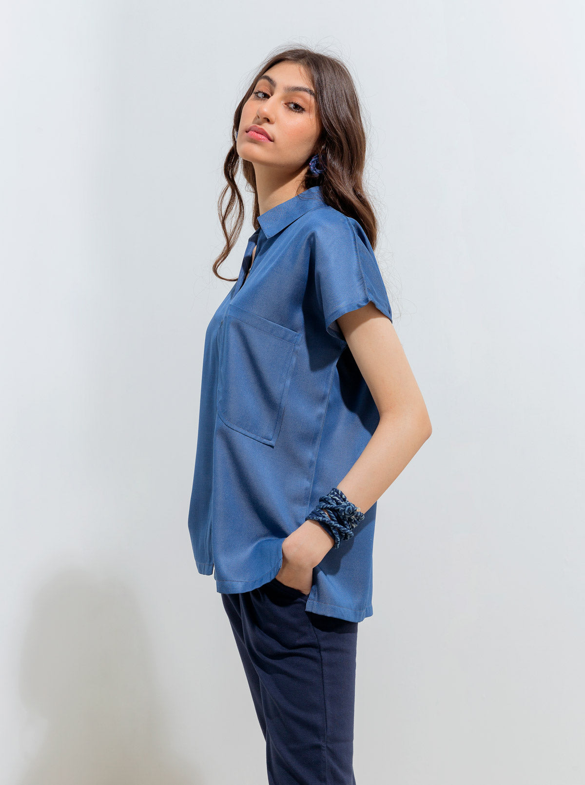 Beechtree - Denim Short Sleeved Shirt