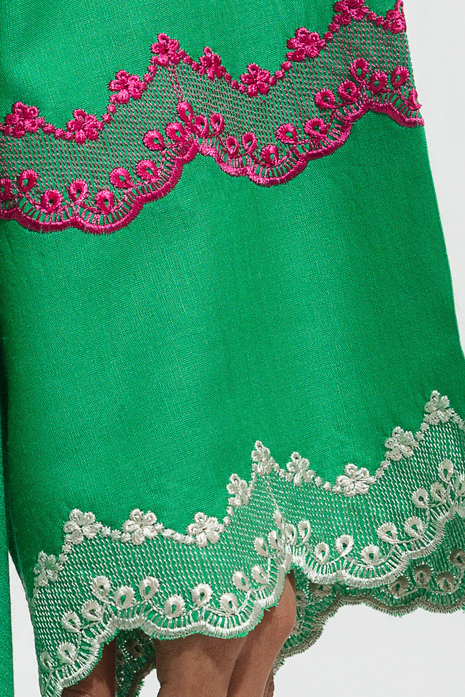 Beechtree - EMBROIDERED VISCOSE SHIRT (PRET)