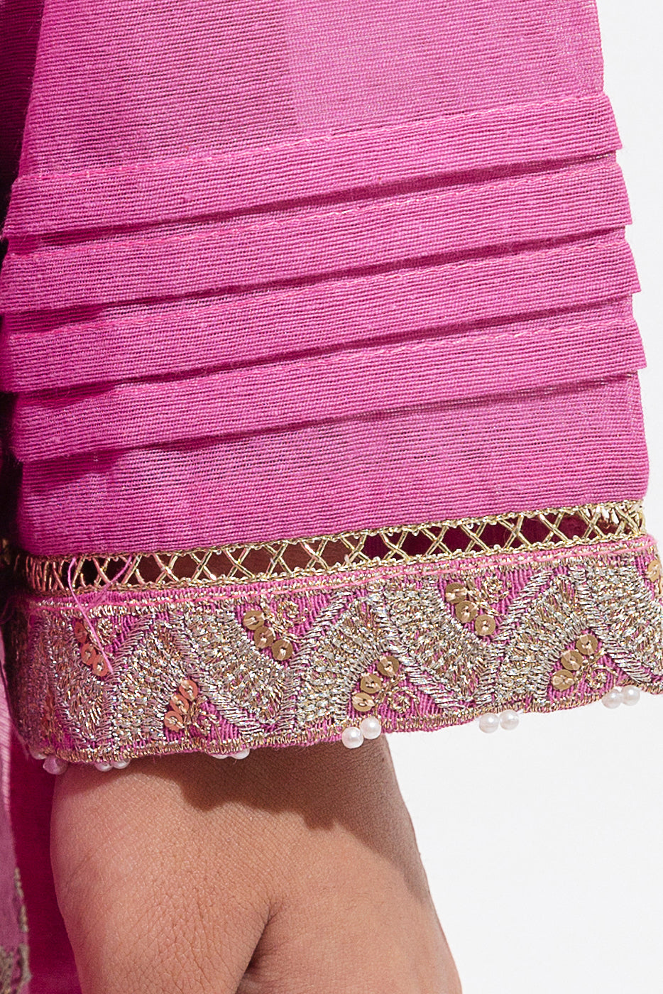 Beechtree - EMBROIDERED KARANDI SHIRT (LUXURY PRET)