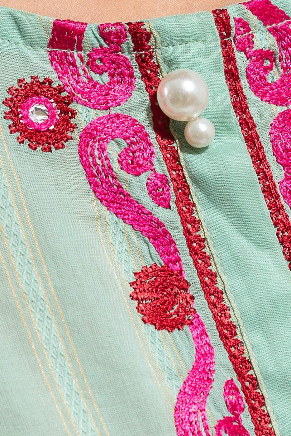 Beechtree - EMBROIDERED TEXTURED SHIRT (PRET)