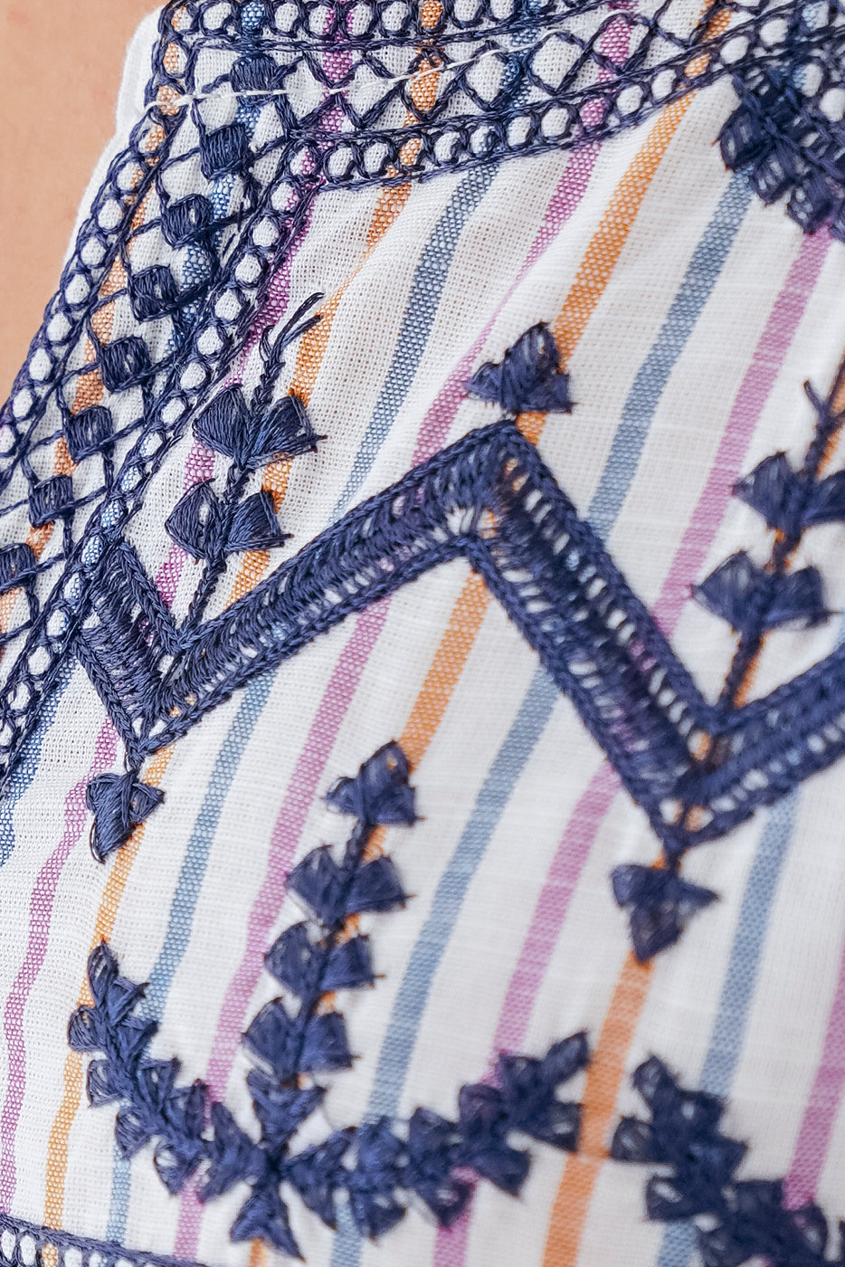 Beechtree - EMBROIDERED CHAMBRAY SHIRT (PRET)