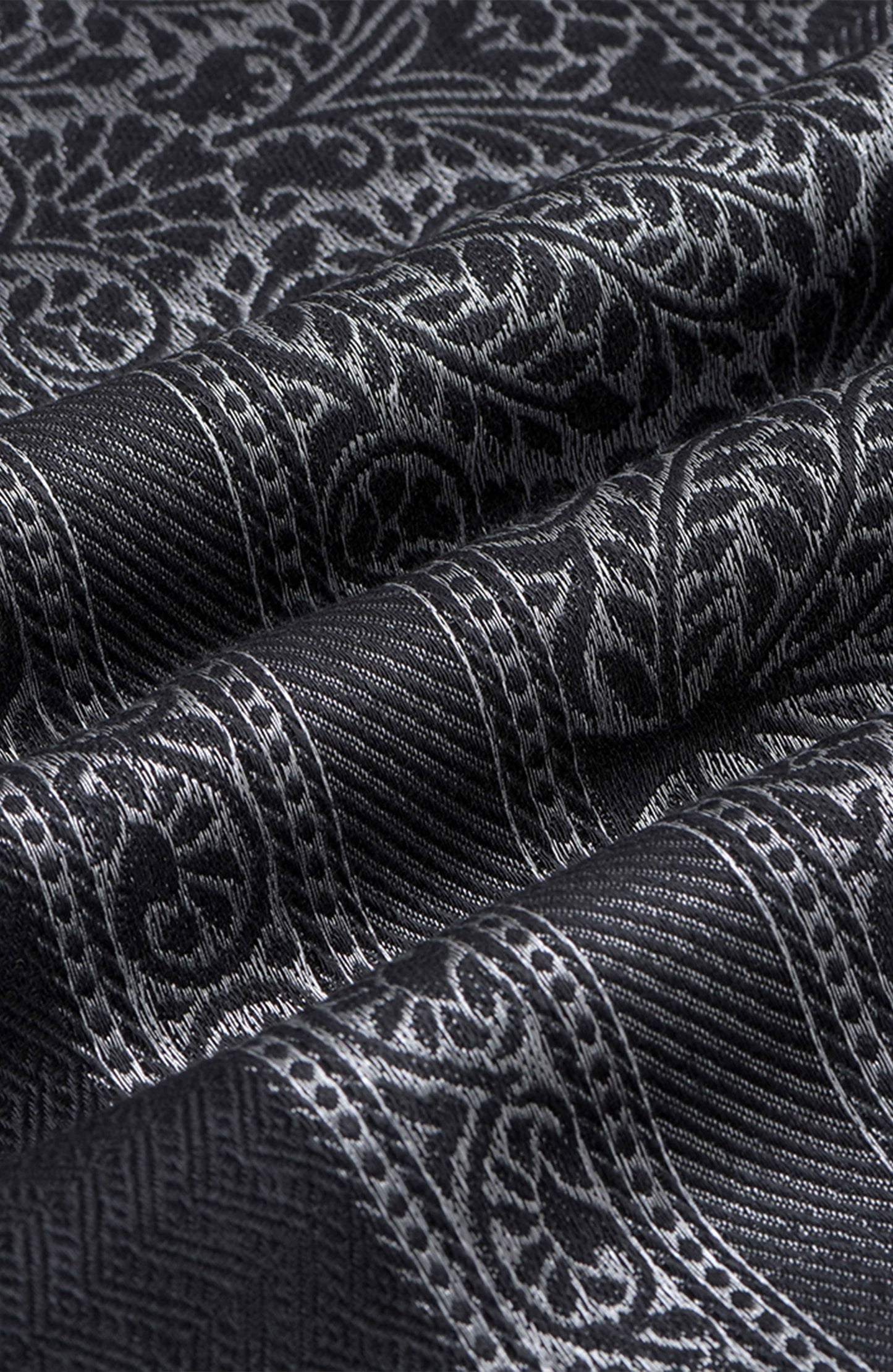 Seran - Black Silver - Shawl