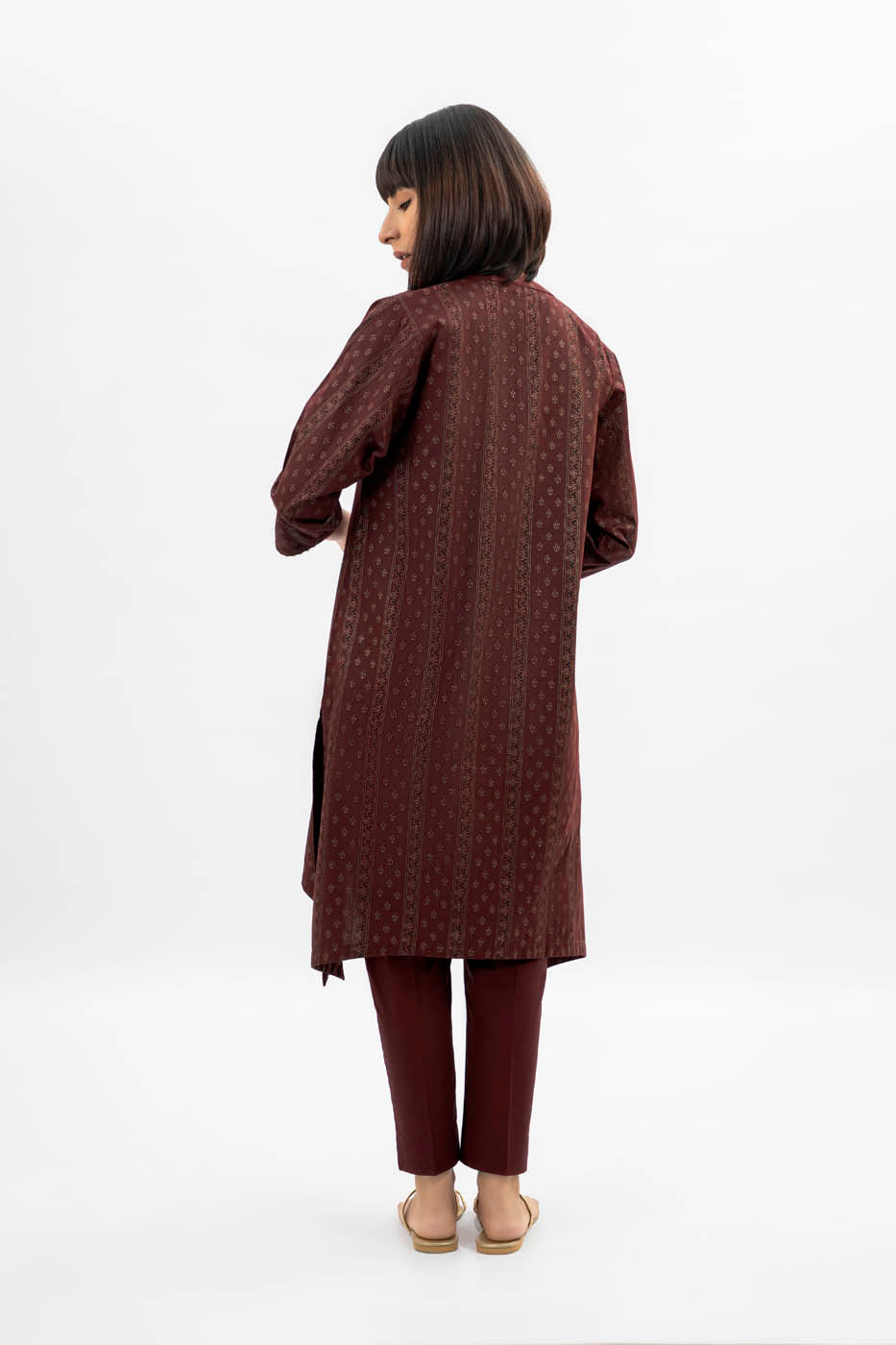 2 Pc Printed Cambric Outfit