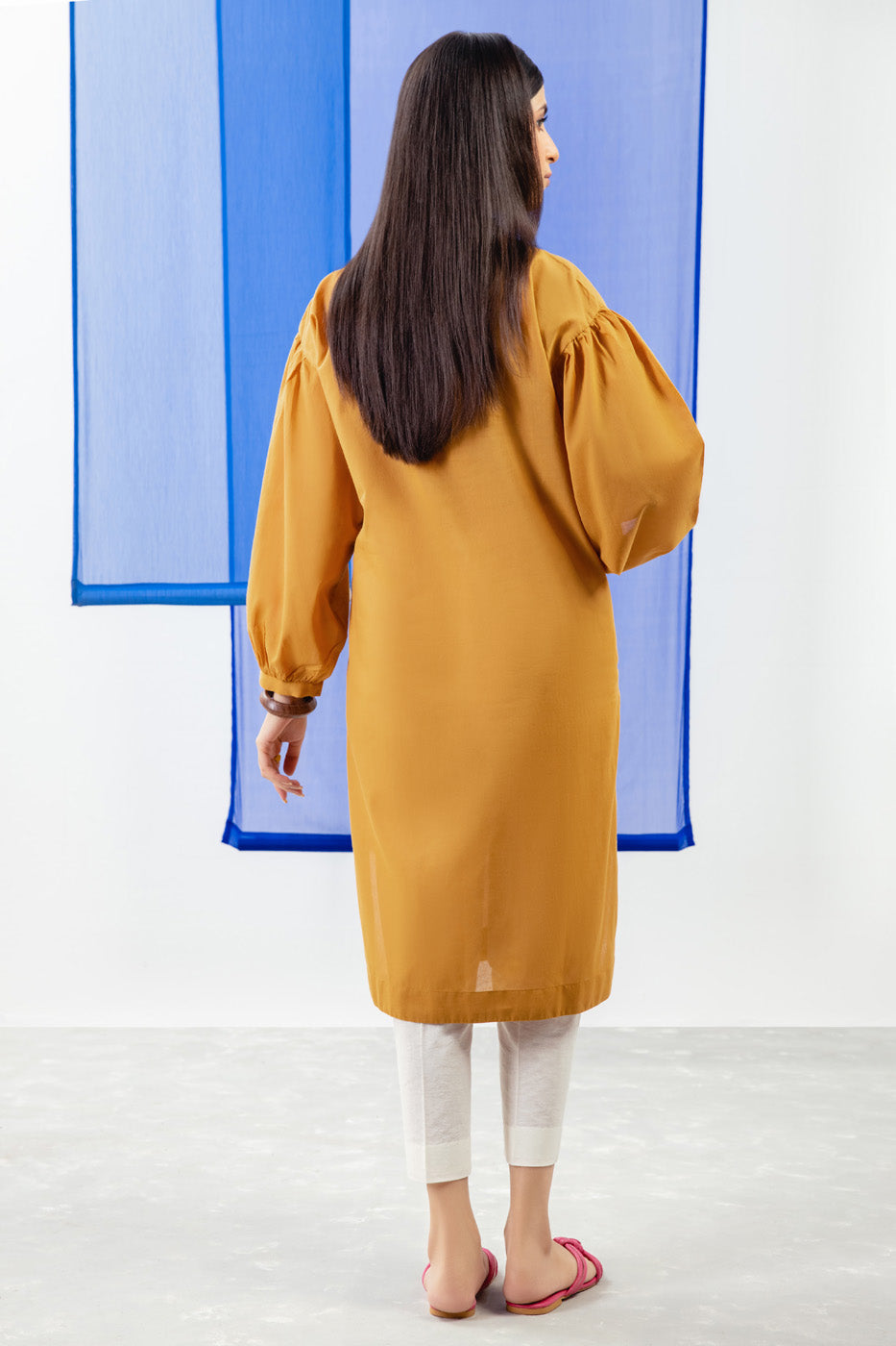 Dyed Lawn Kurti