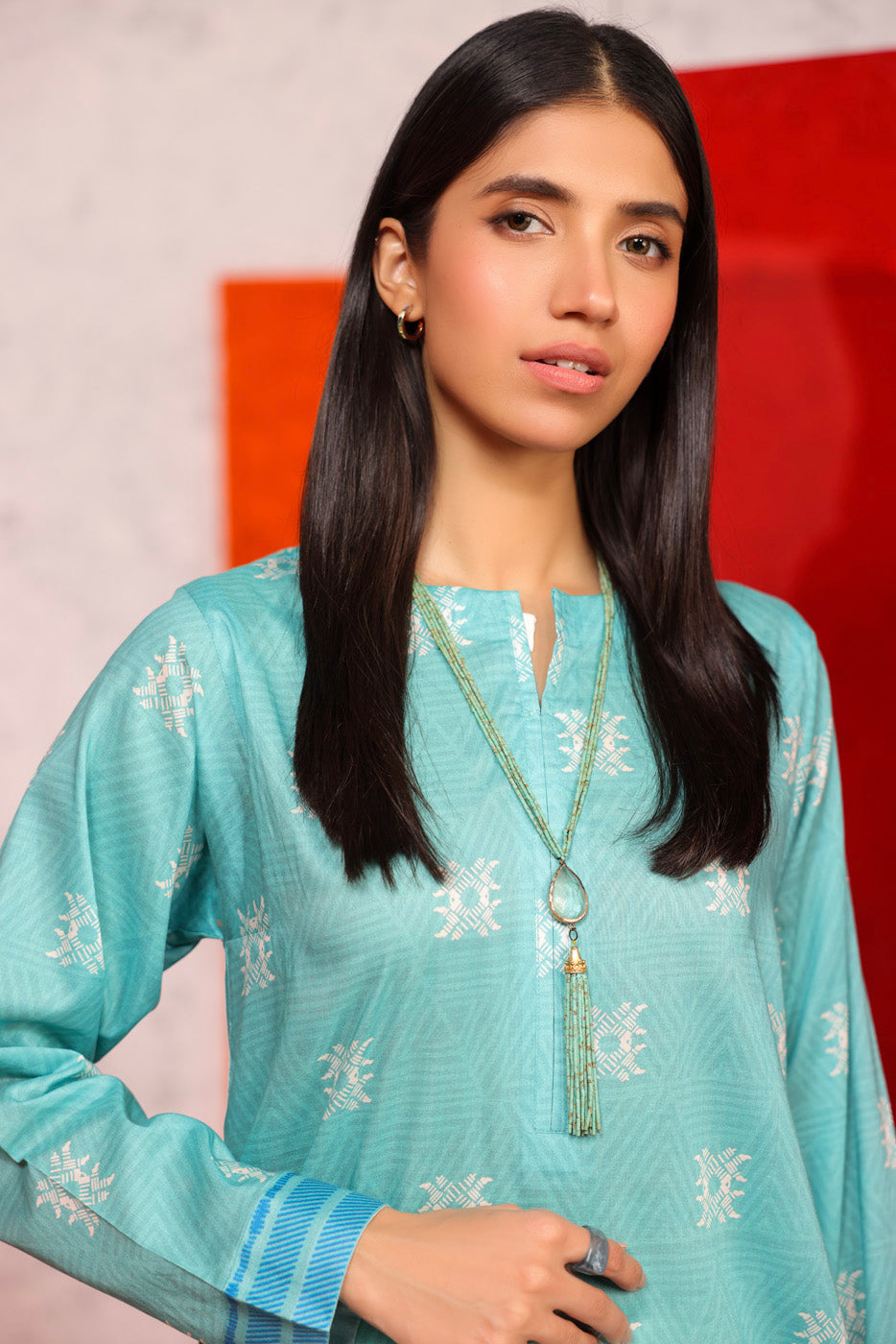 Printed Lawn Kurti