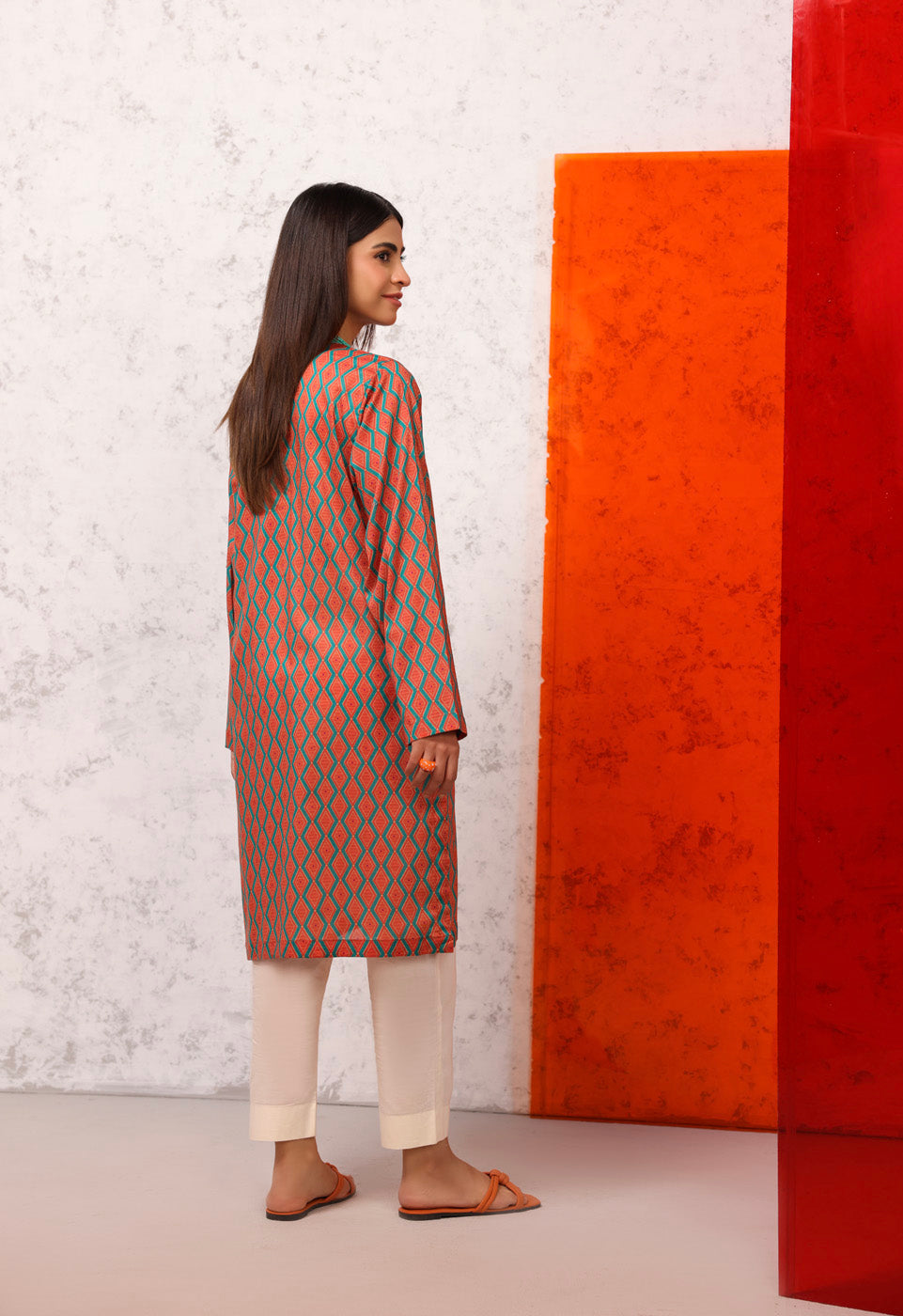 Printed Lawn Kurti
