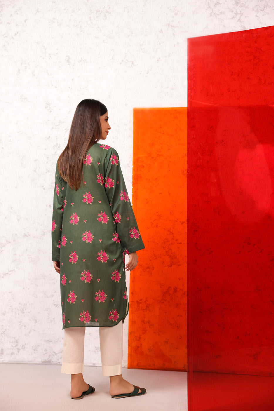 Printed Lawn Kurti
