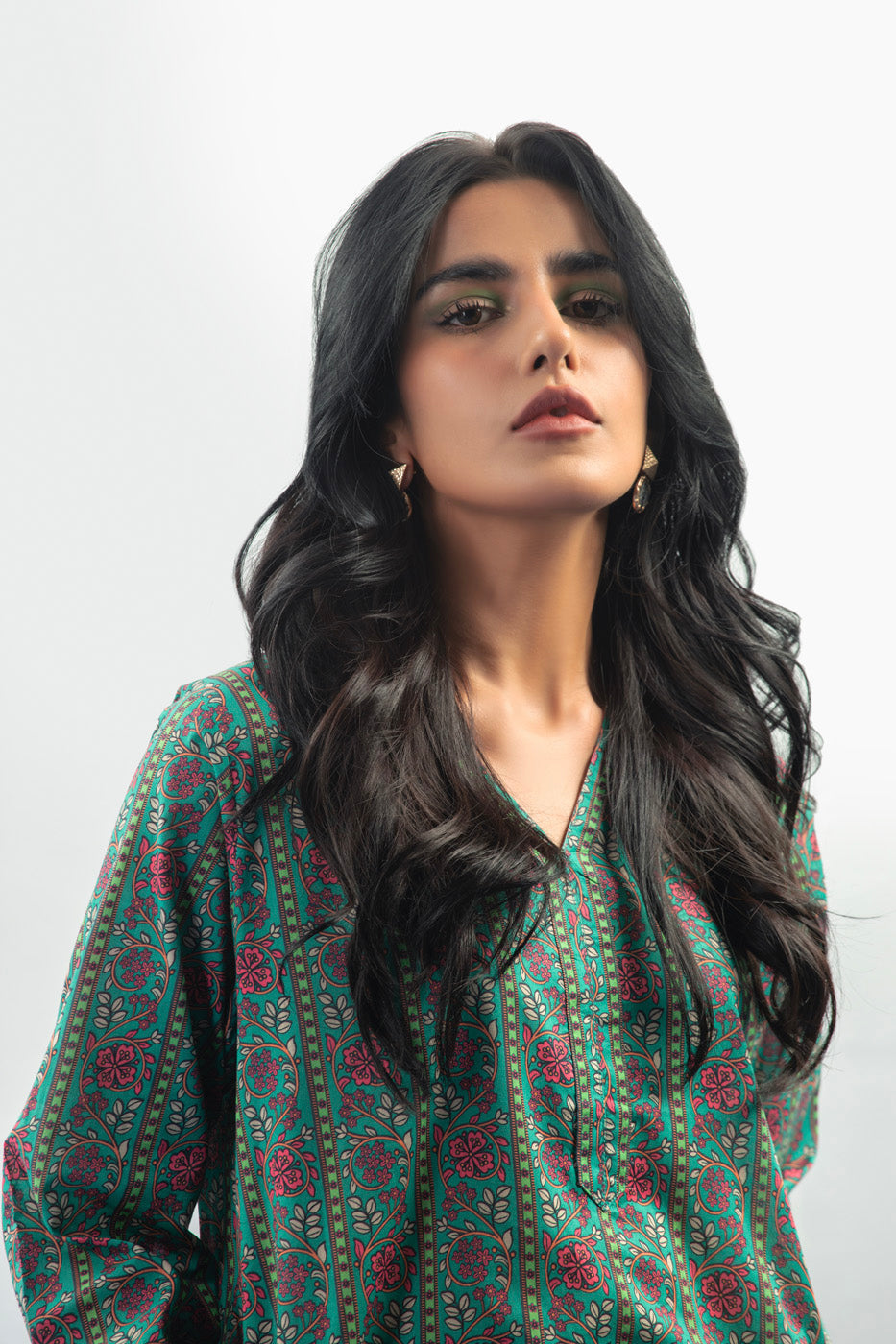 Printed Lawn Kurti