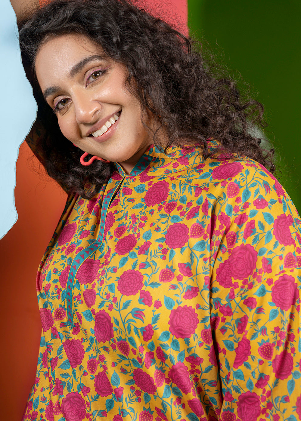 Printed Lawn Kurti