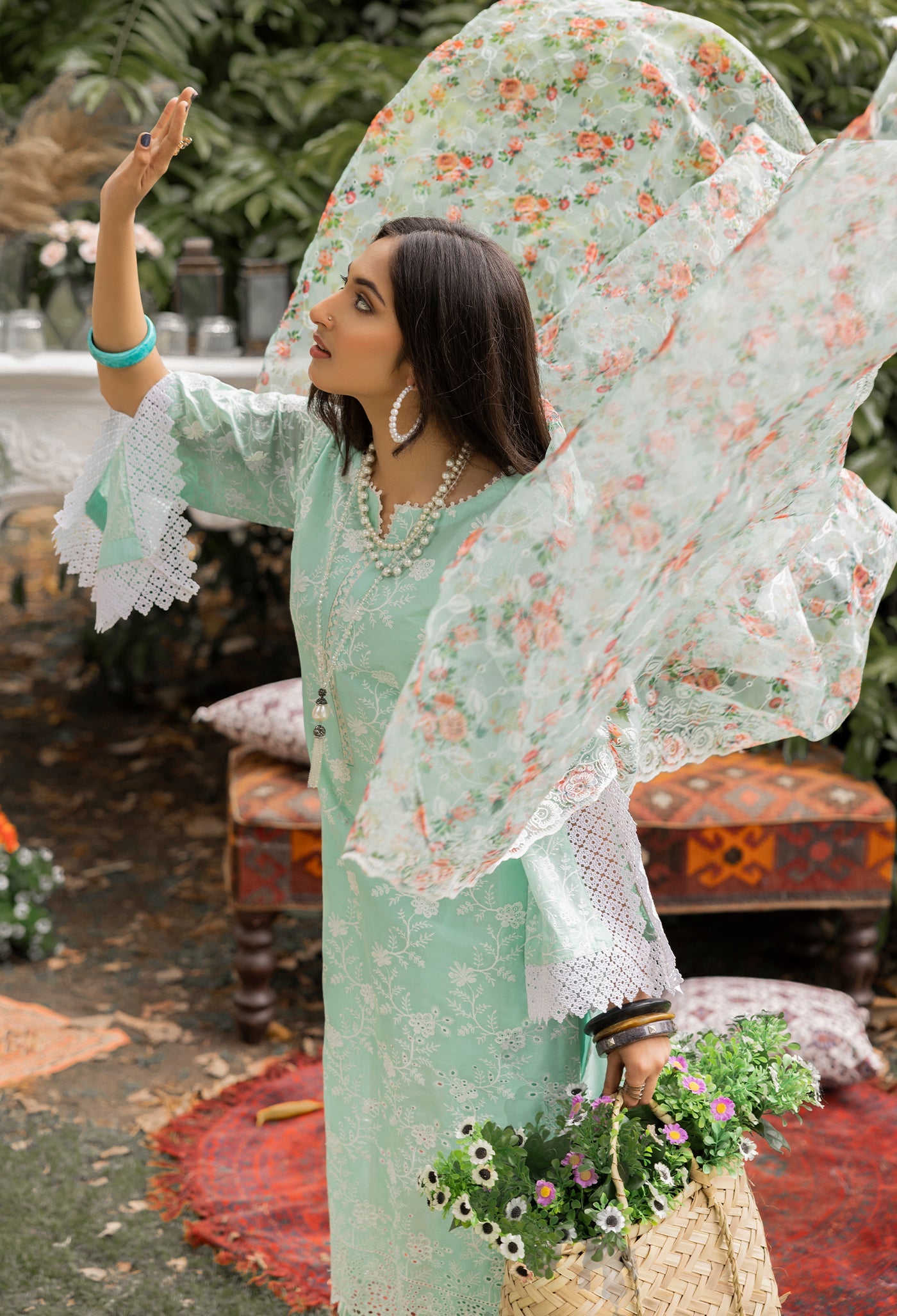 Adan's Libas - Chikankari'2 Pret 5152