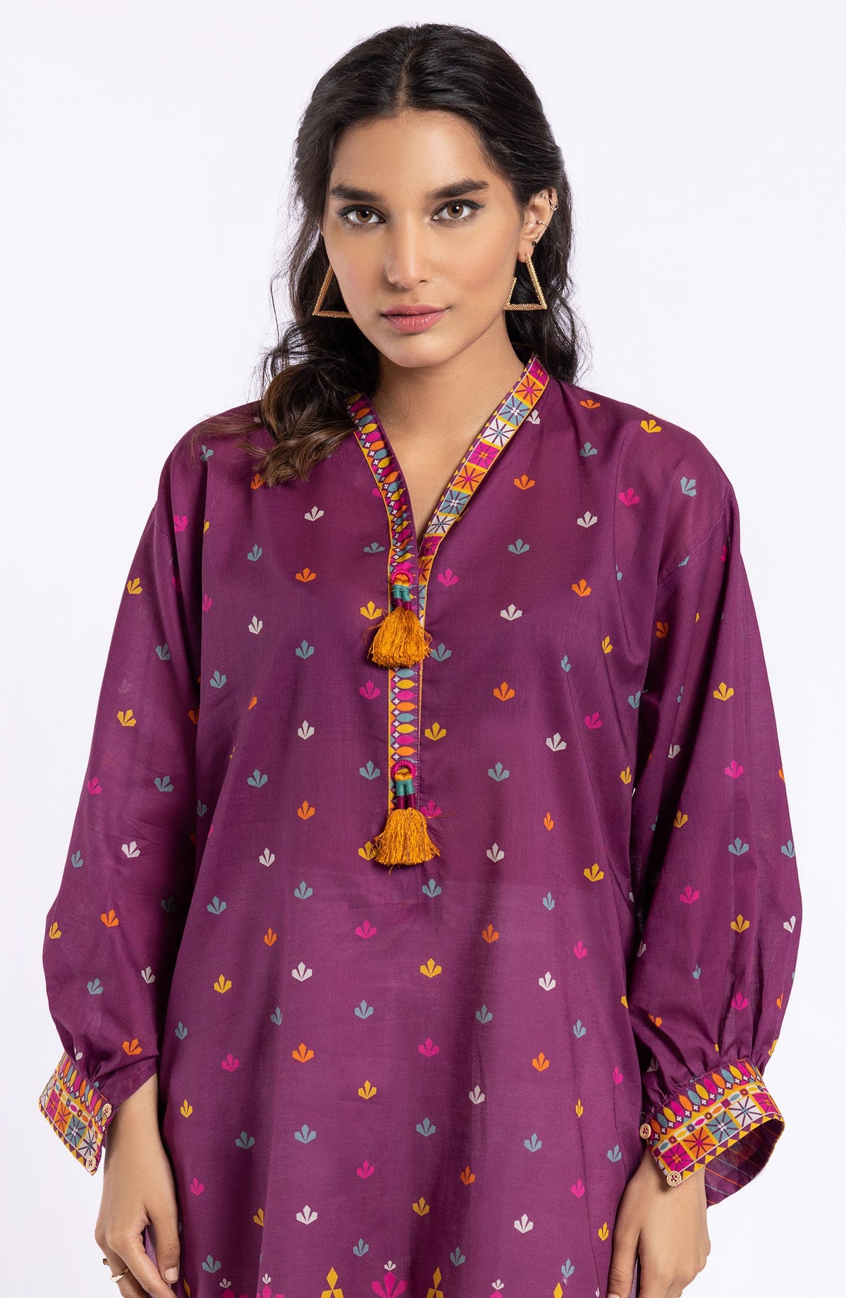 Orient - Unstitched 1 Piece Printed Lawn Shirt