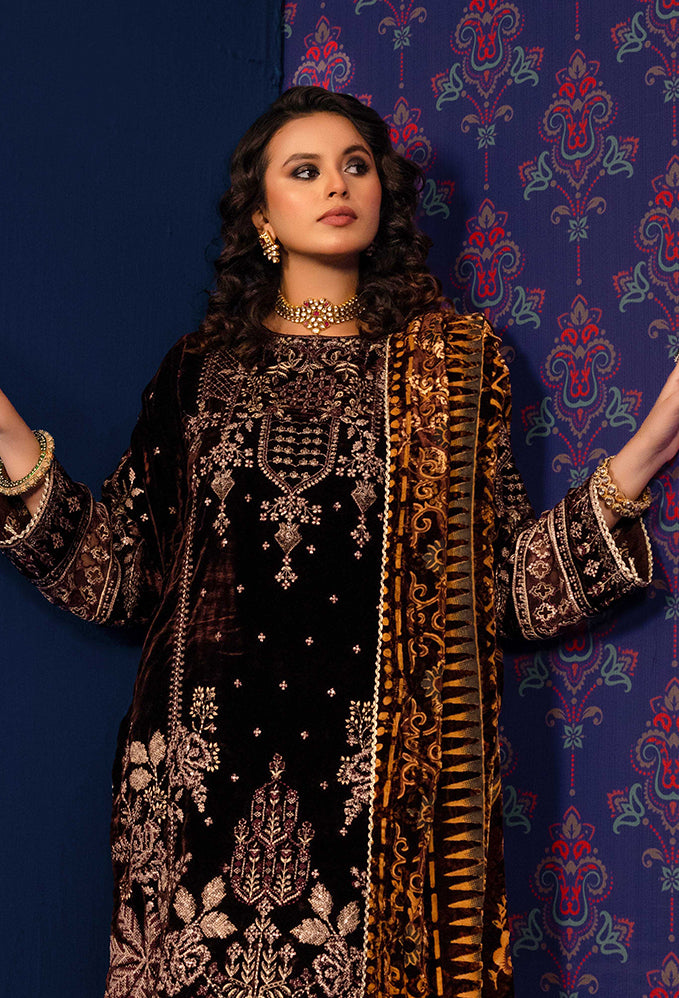 Adan's Libas - Plachi Embroidered Unstitched 5402