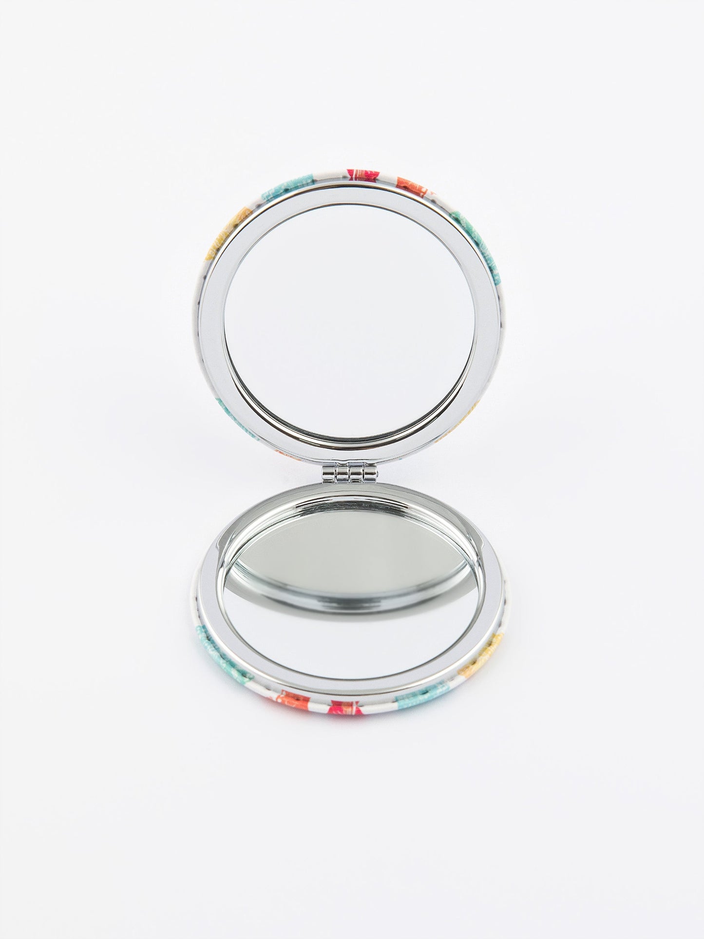 Feathery Compact Mirror