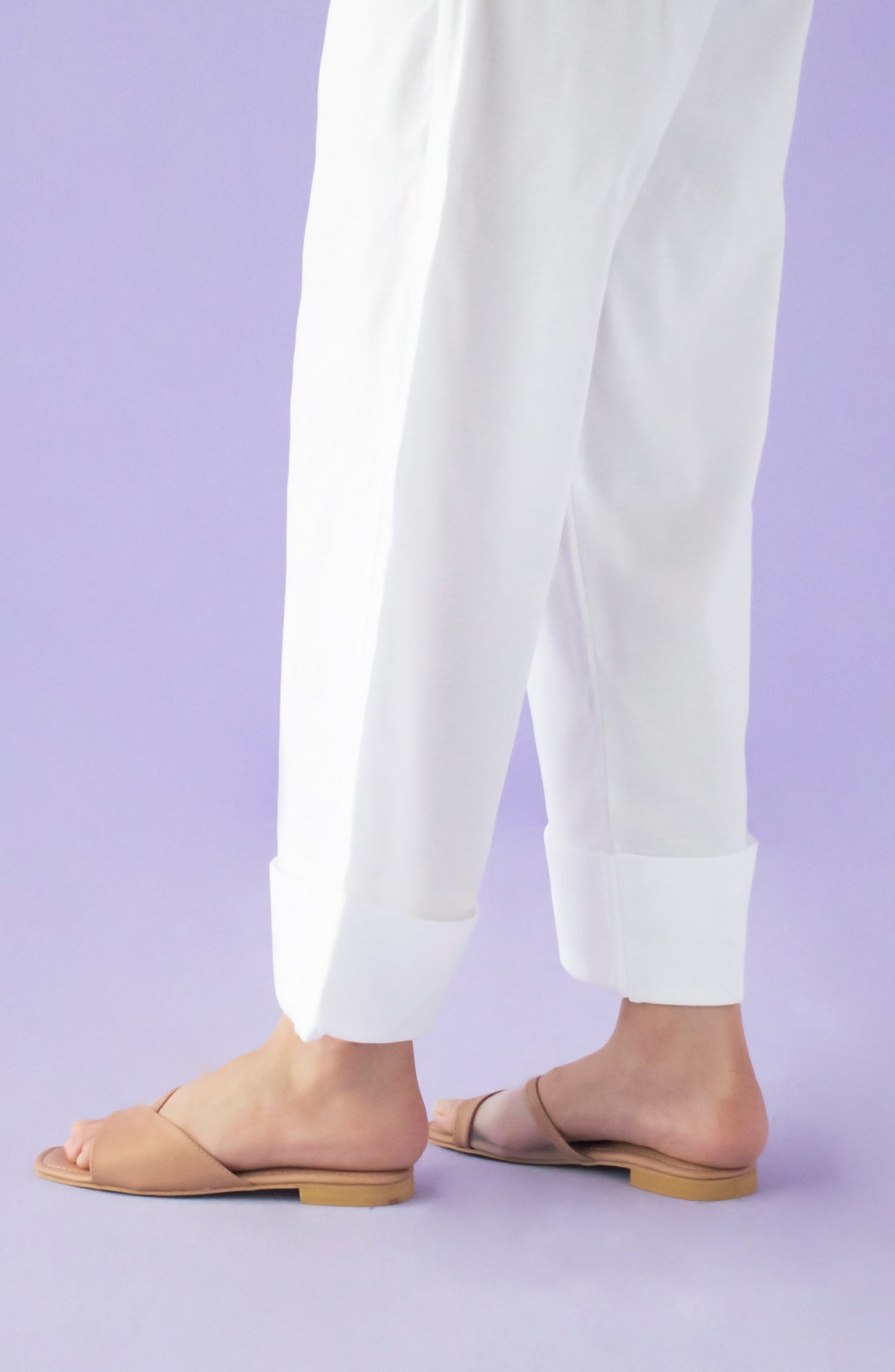 Orient - Stitched Bottoms 1 Piece Plain Dobby Trouser