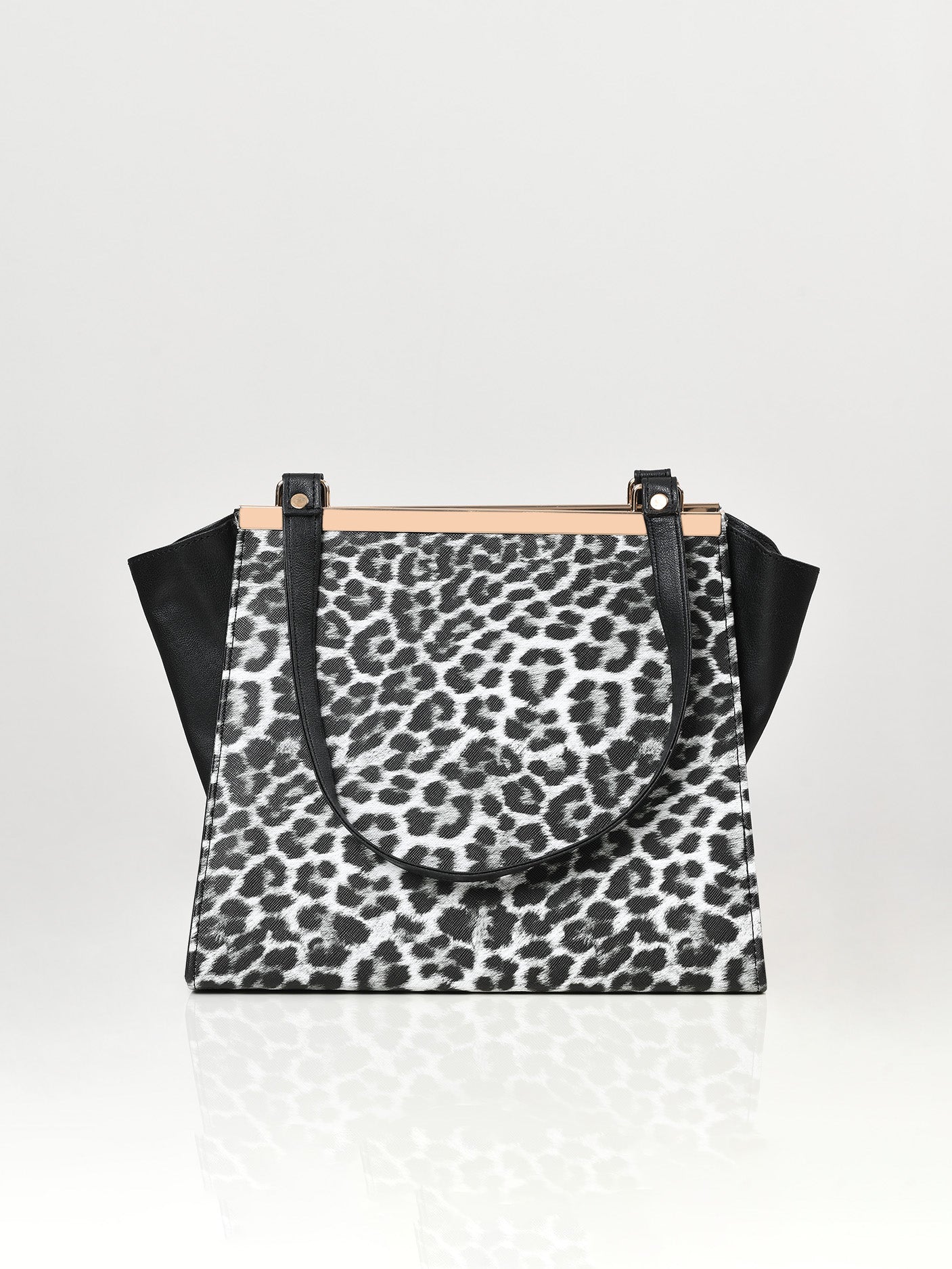 Limelight - Printed Trapeze Handbag