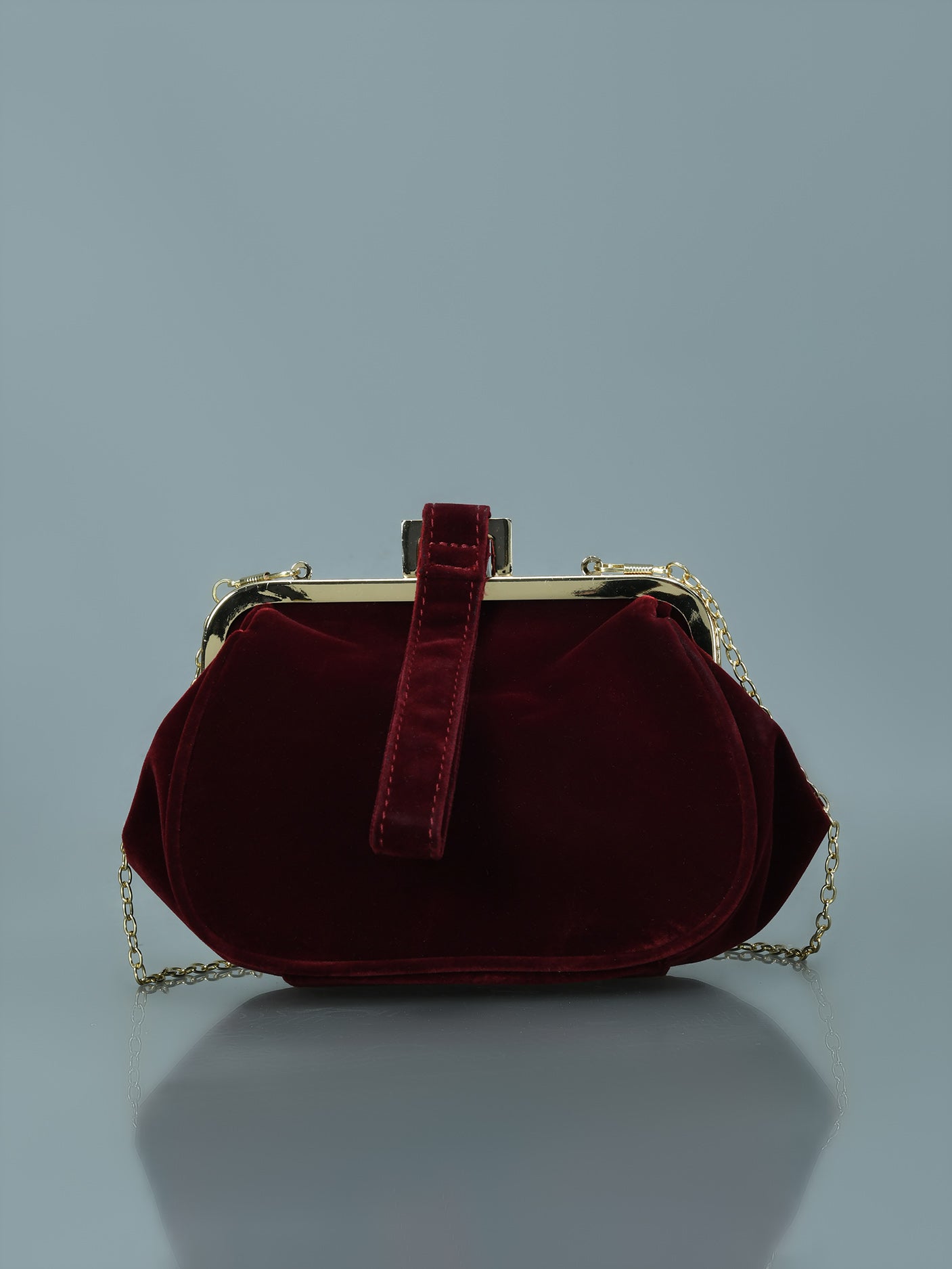 Limelight - Bejeweled Velvet Clutch