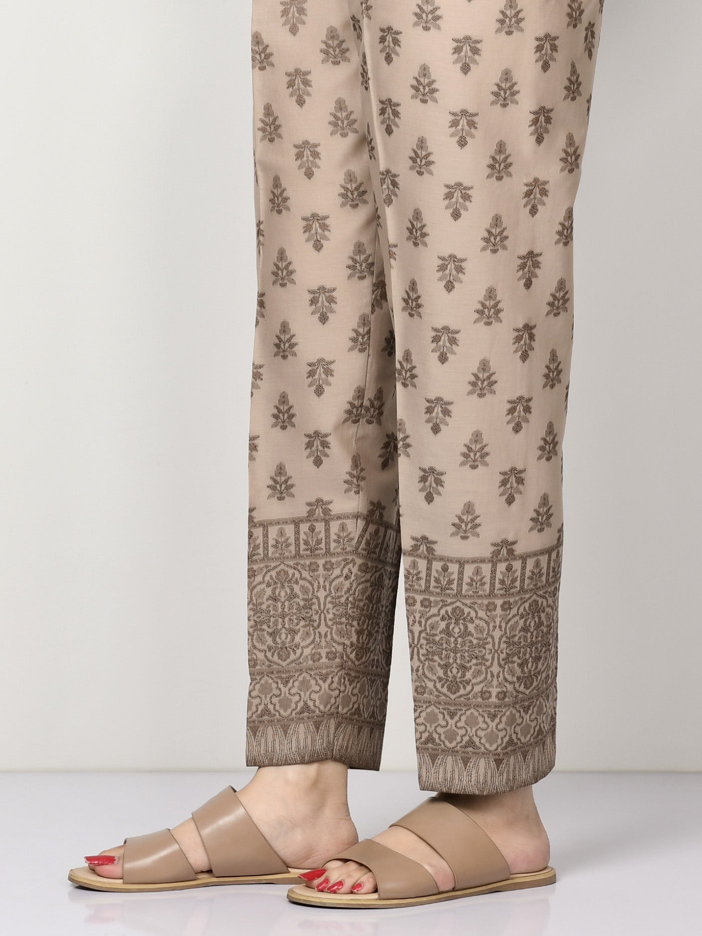 Limelight - Jacquard Straight Trouser
