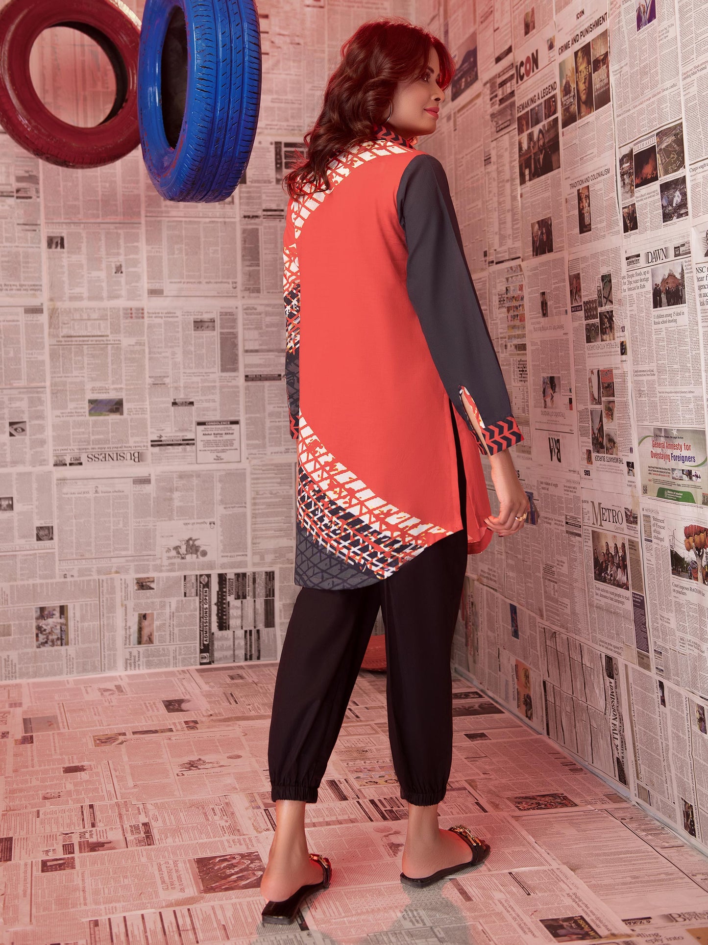 Limelight - Lawn Shirt-Printed (Unstitched)