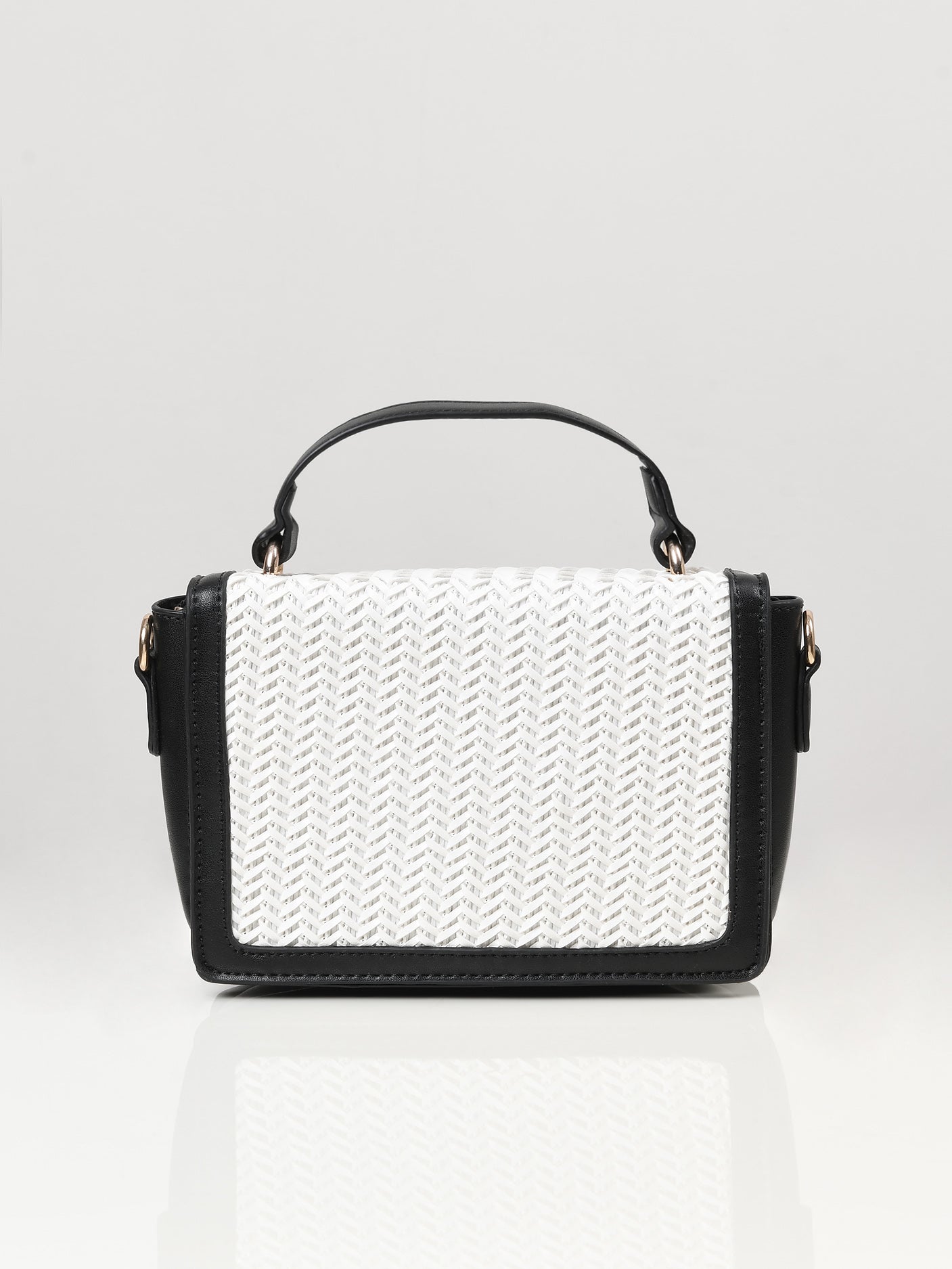 Limelight - Mini Weave Handbag