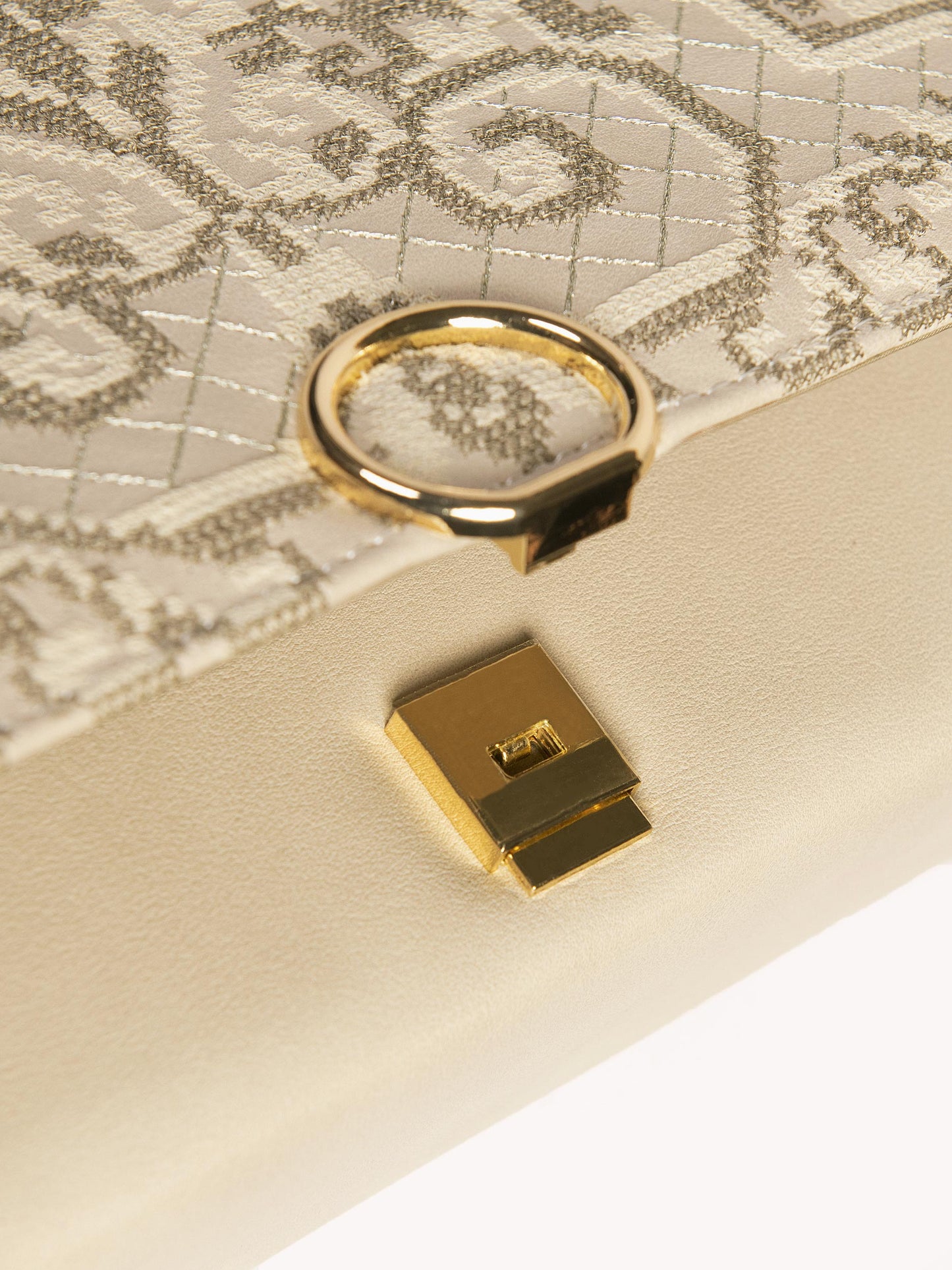 Limelight - Embroidered Clutch Bag