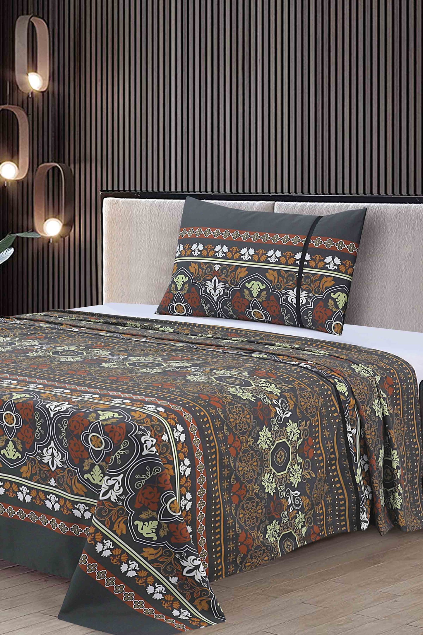 Nishat Linen - Decorative Floral Sheet Set