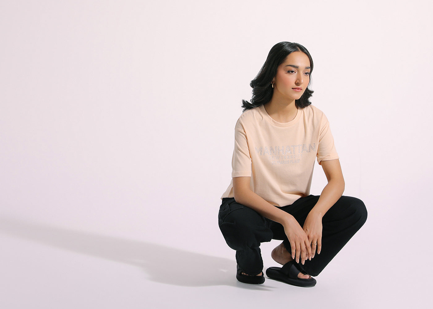 Ethnic - SOLID T-SHIRT (E0783/108/214)