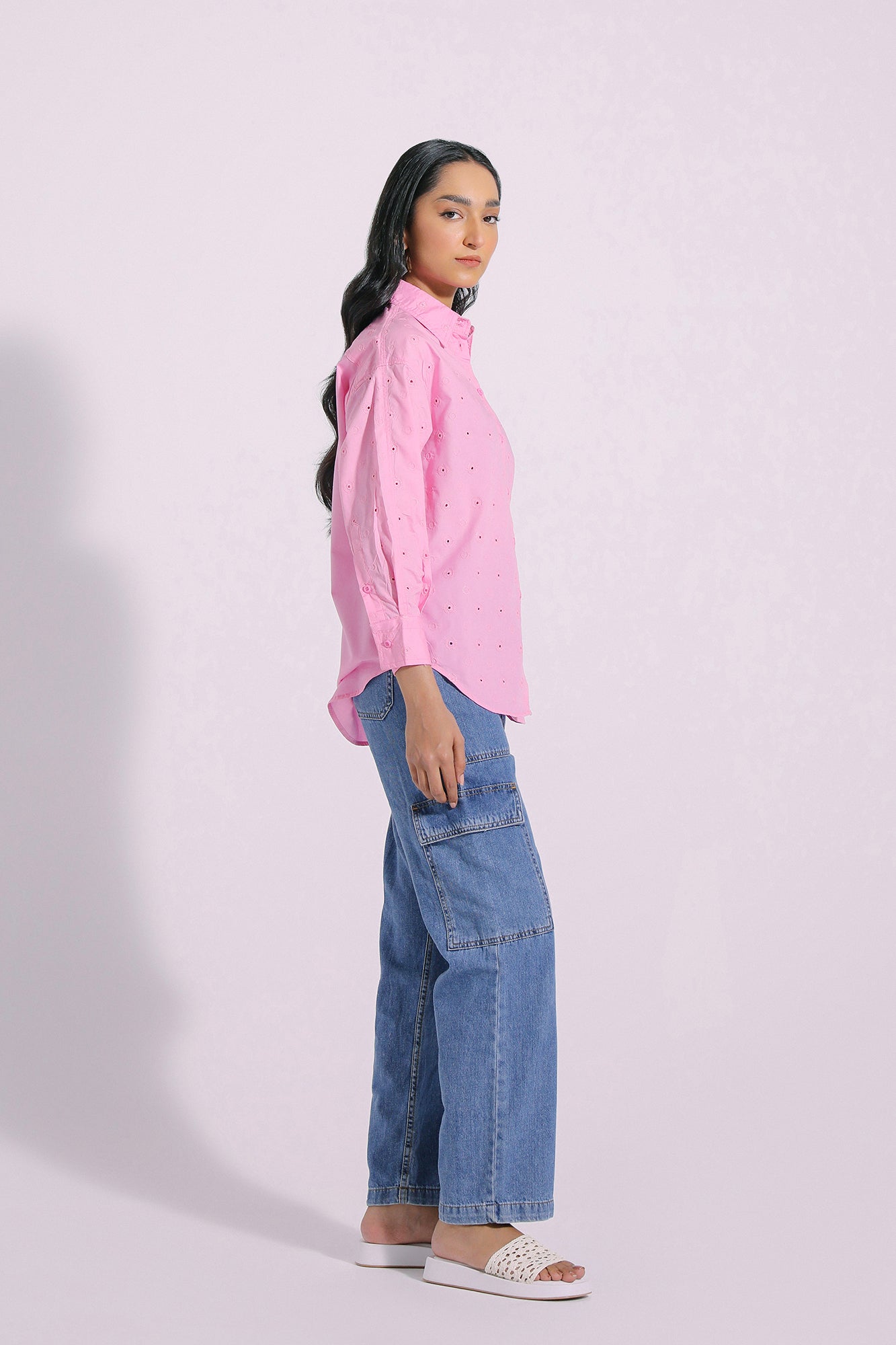 Ethnic - EMBROIDERED SHIRT (E0811/108/423)