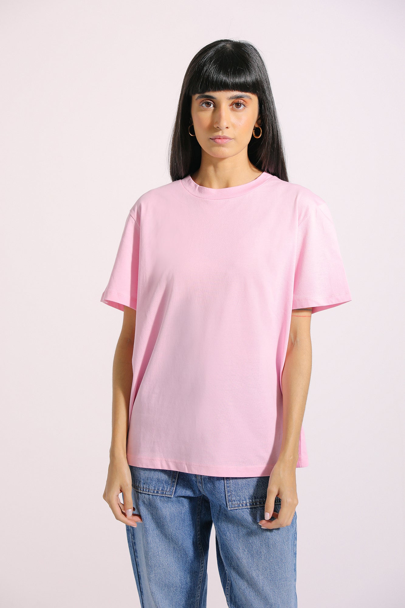 Ethnic - HALF SLEEVES T-SHIRT (E1021/108/427)